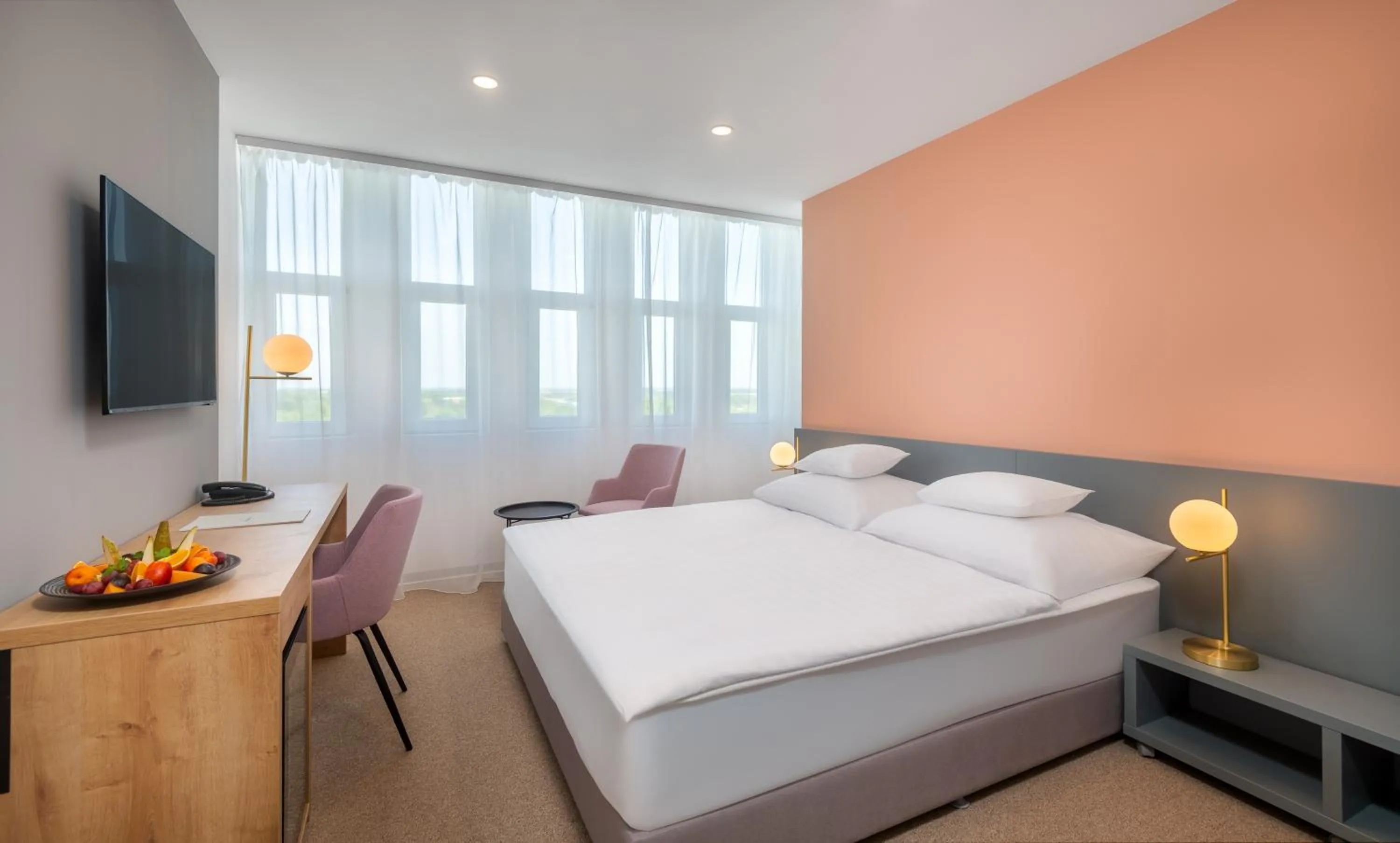 Bed in Hunguest Hotel Béke