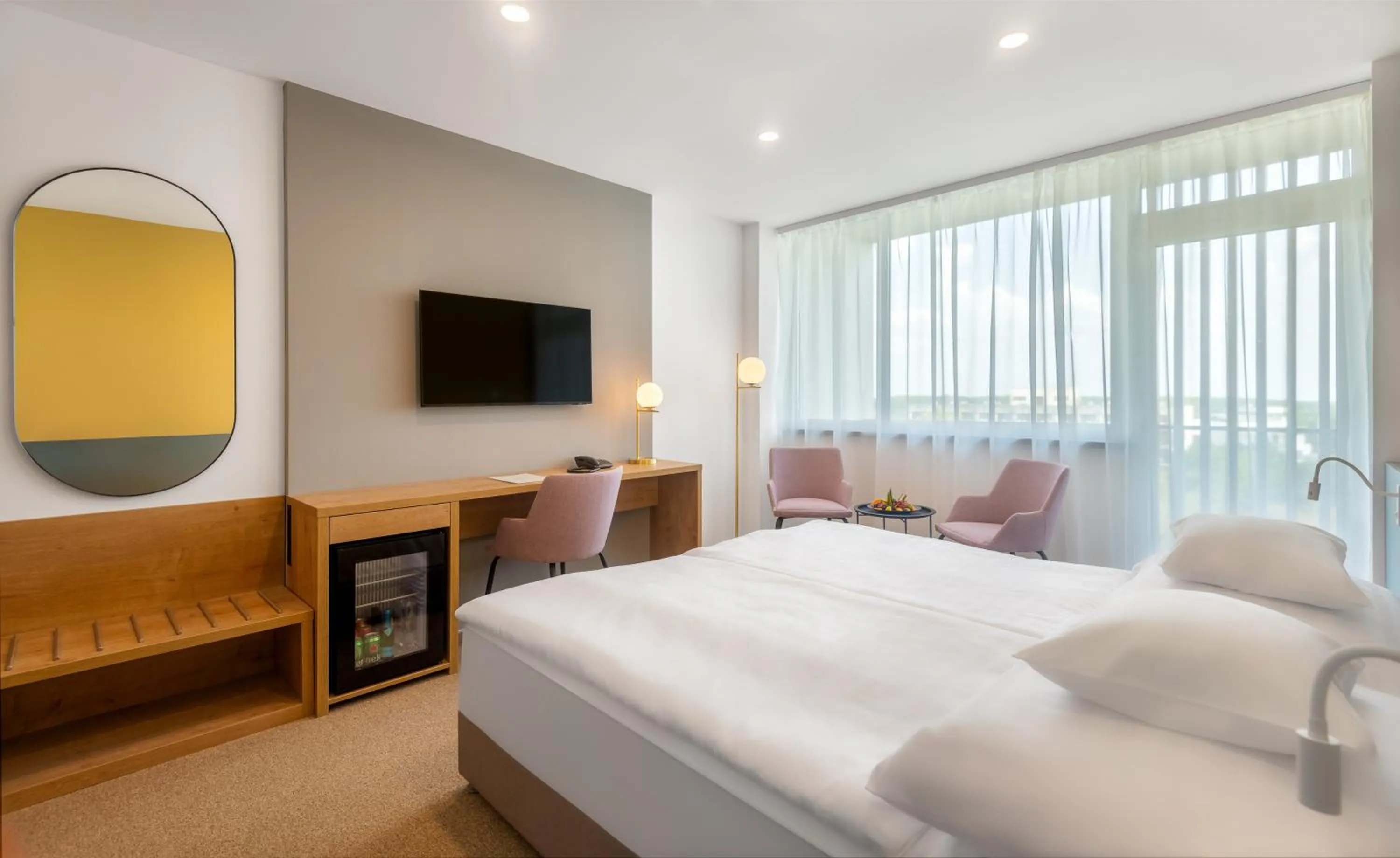 Bed in Hunguest Hotel Béke