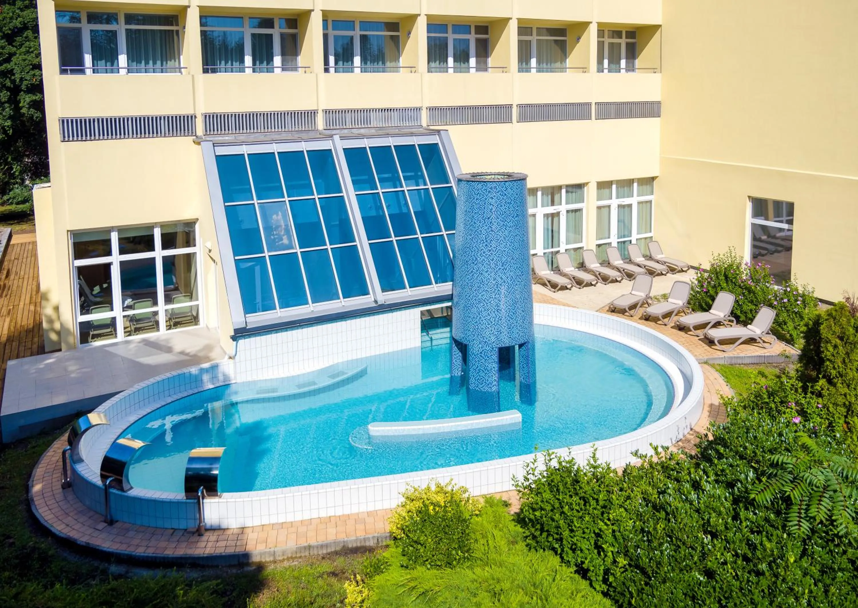 Swimming pool in Hunguest Helios Hévíz