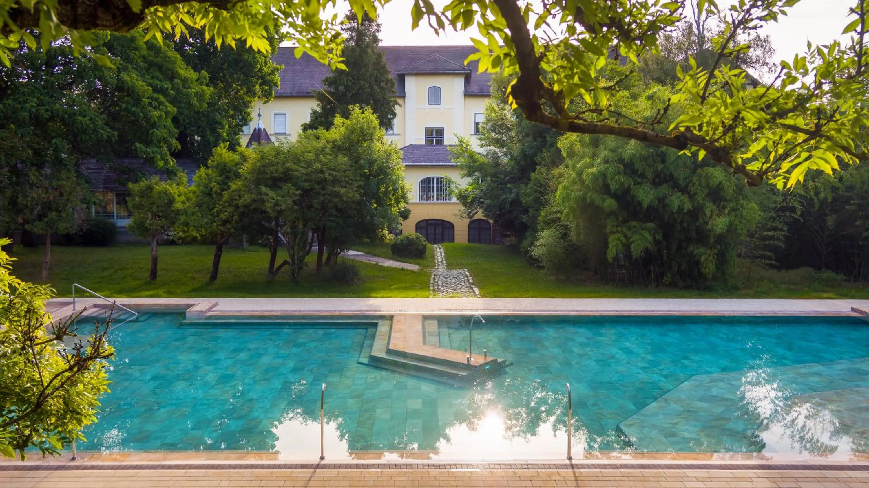 Swimming pool in Hunguest Helios Hévíz