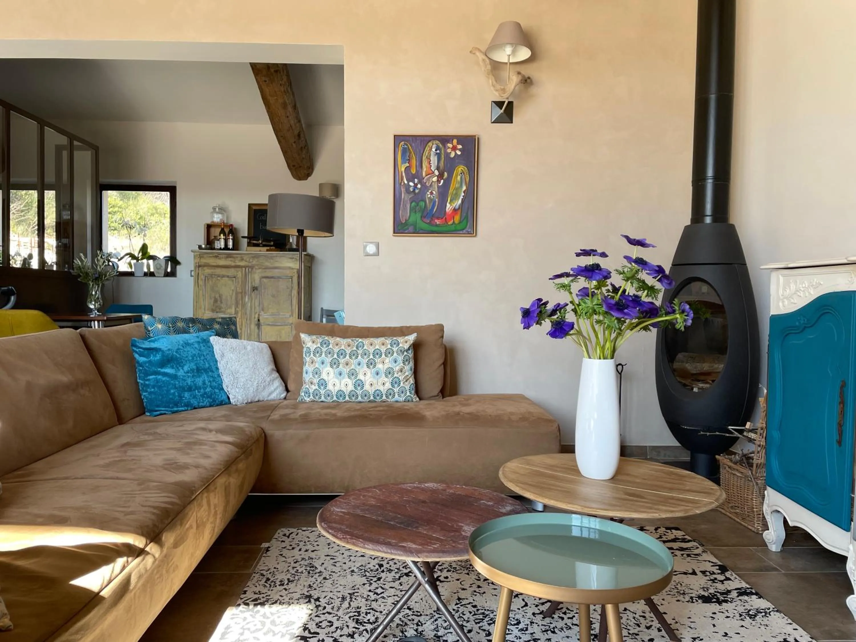 Living room in Côté Dentelles
