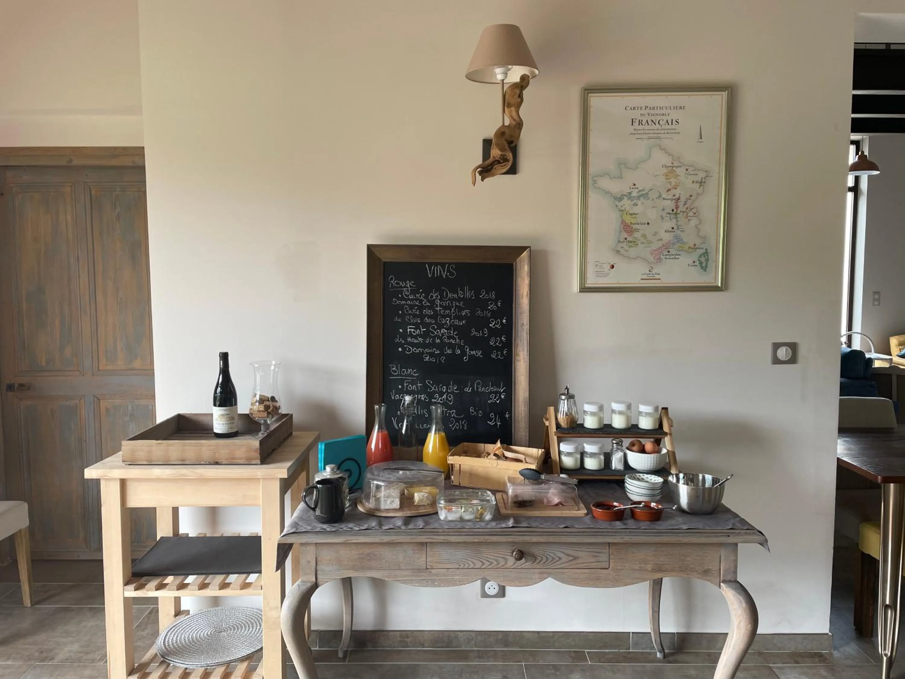 Breakfast in Côté Dentelles