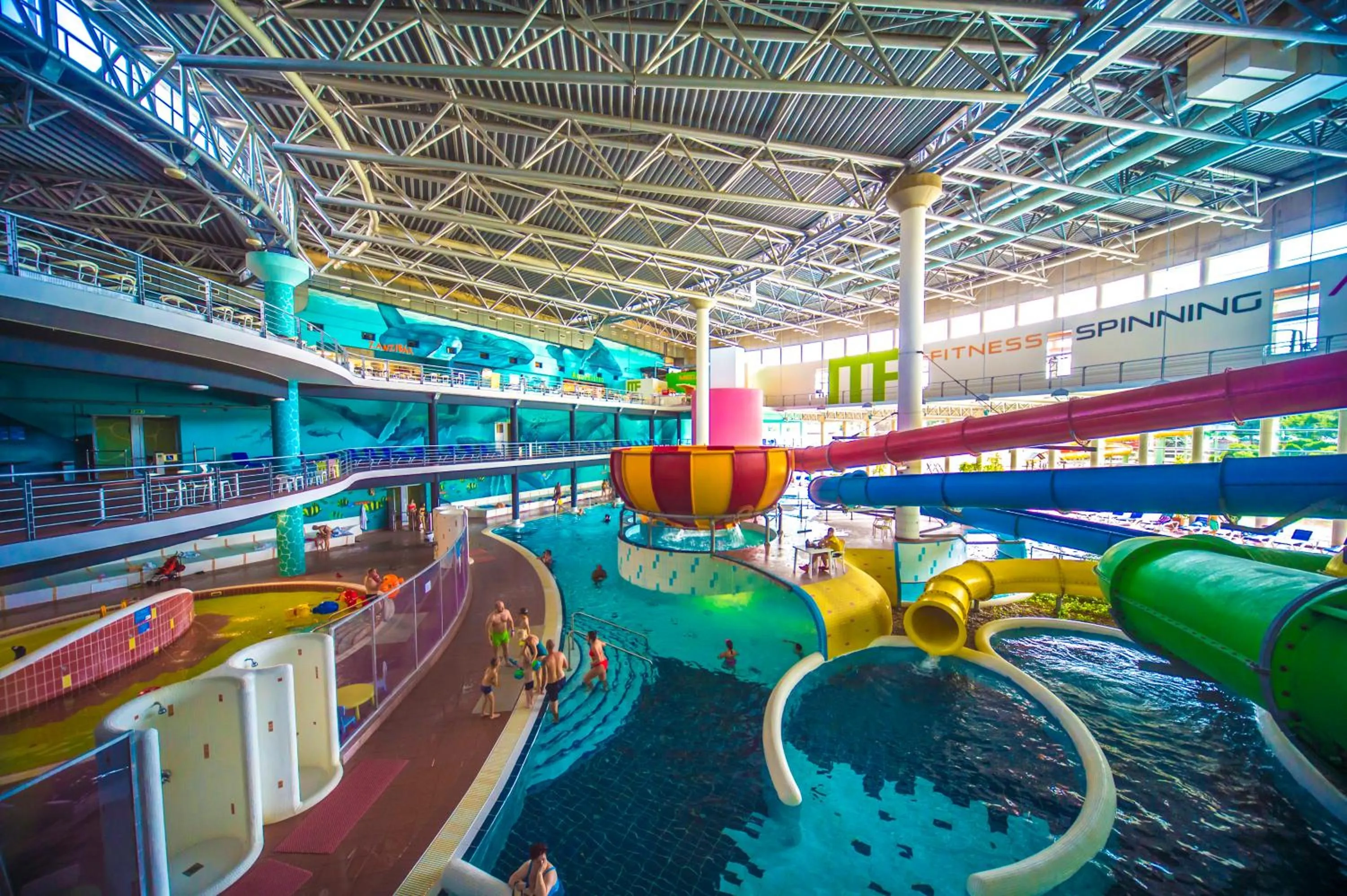 Aqua park in Hunguest Szeged - ex Forrás
