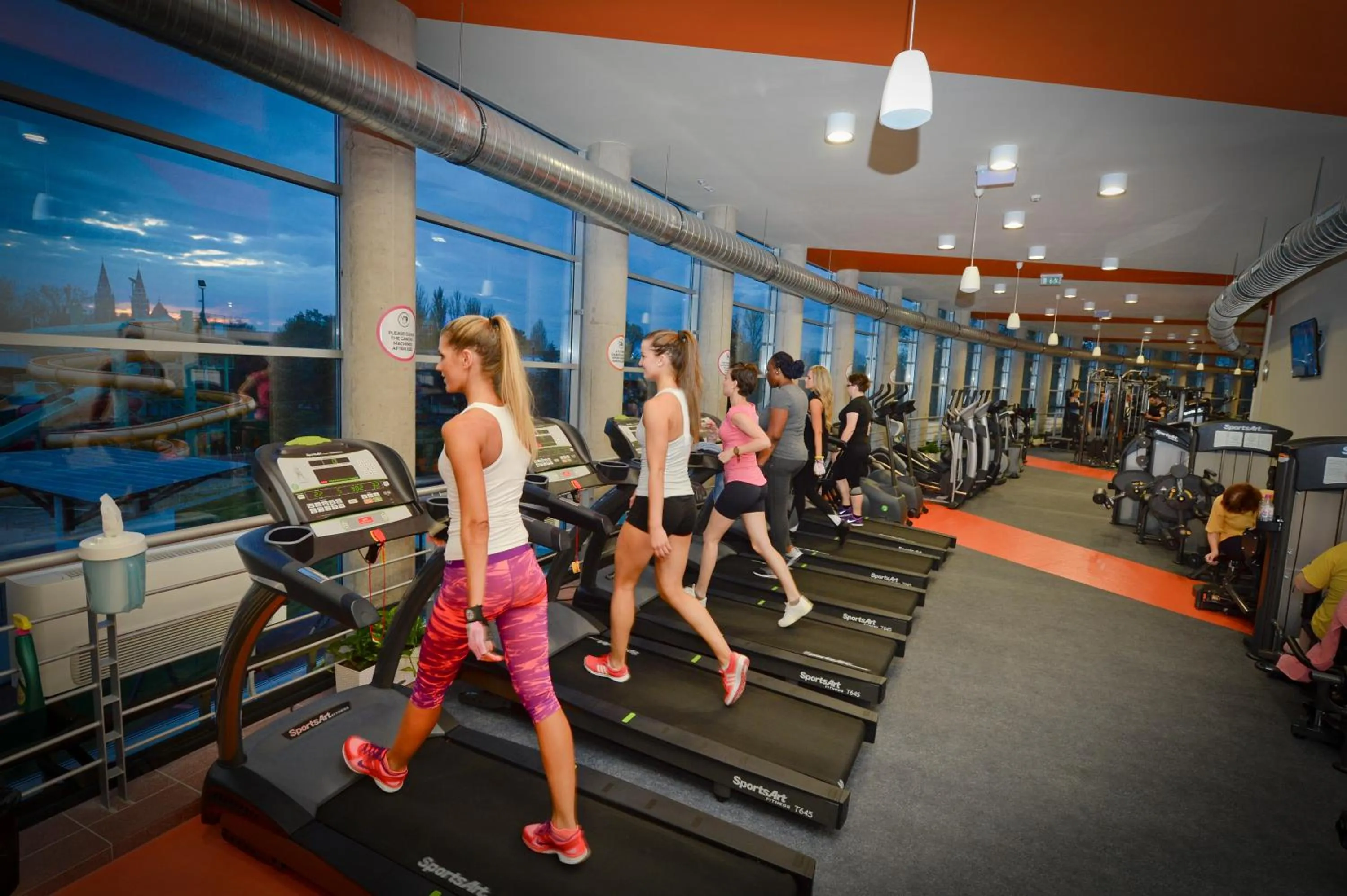 Fitness centre/facilities in Hunguest Szeged - ex Forrás