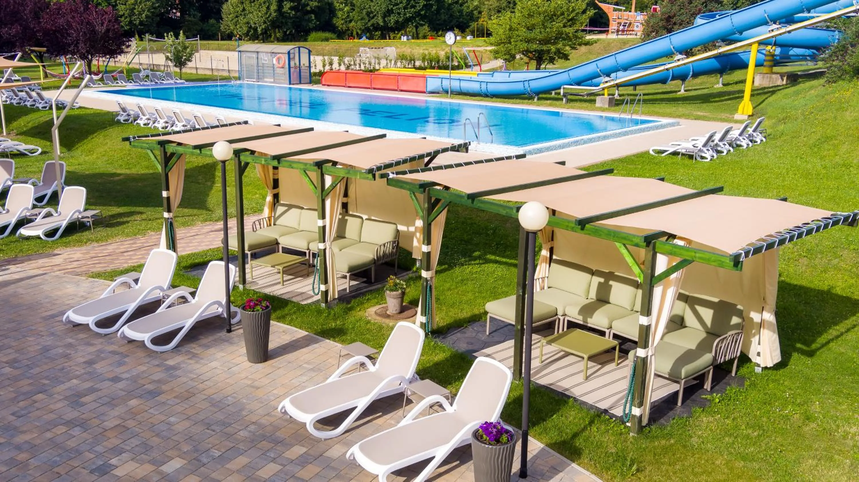 Garden in Hunguest Hotel Pelion