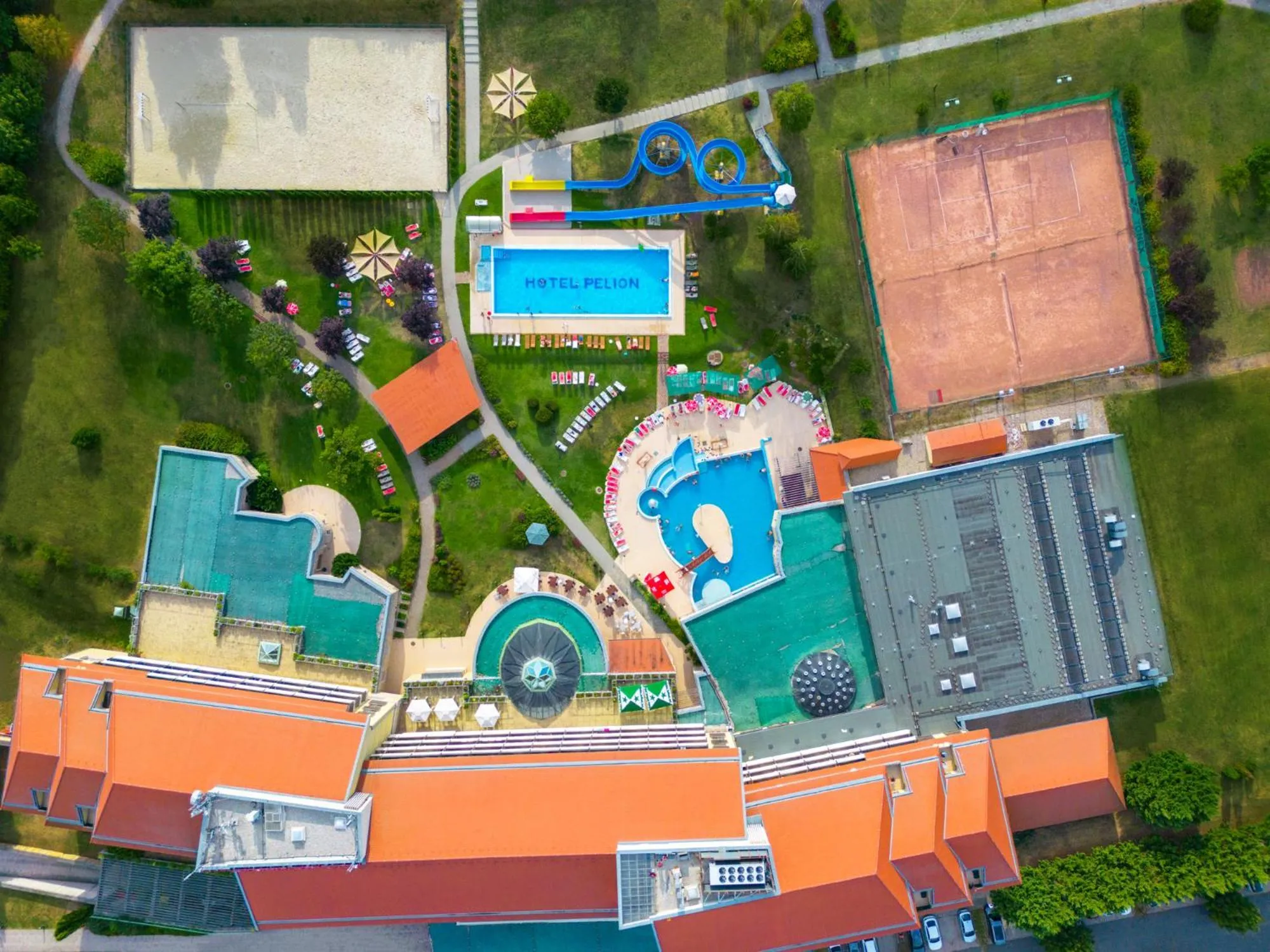 Property building in Hunguest Hotel Pelion