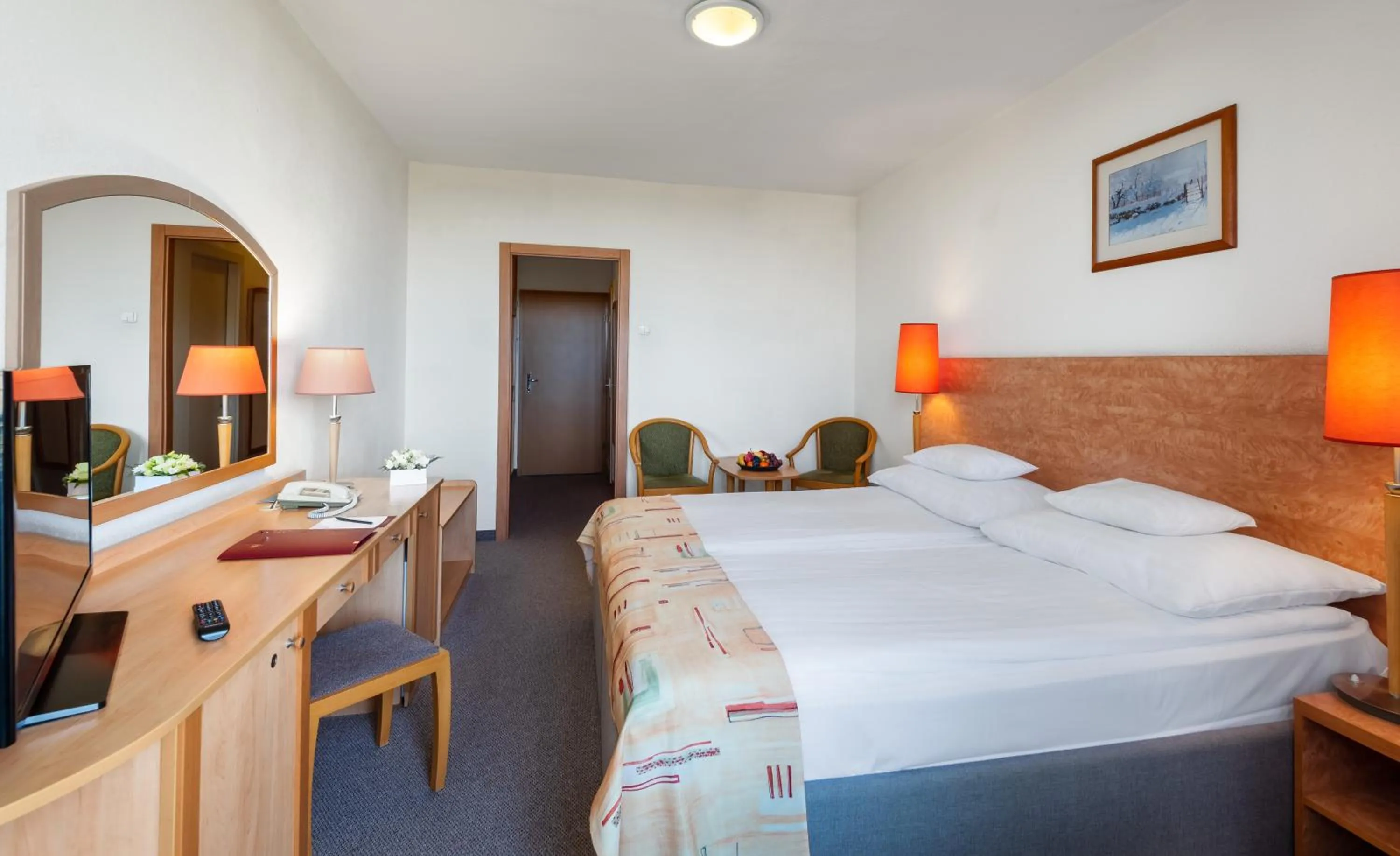 Bed in Hunguest Hotel Freya