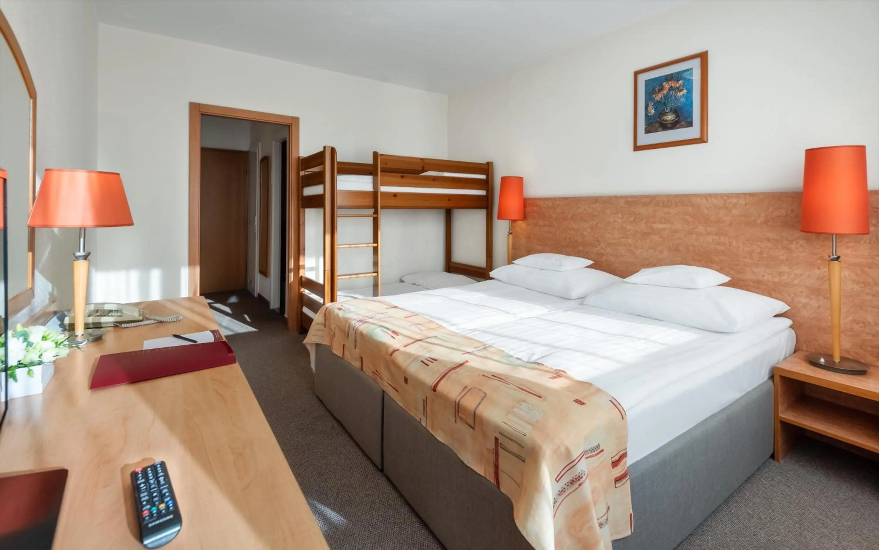 Bed in Hunguest Hotel Freya