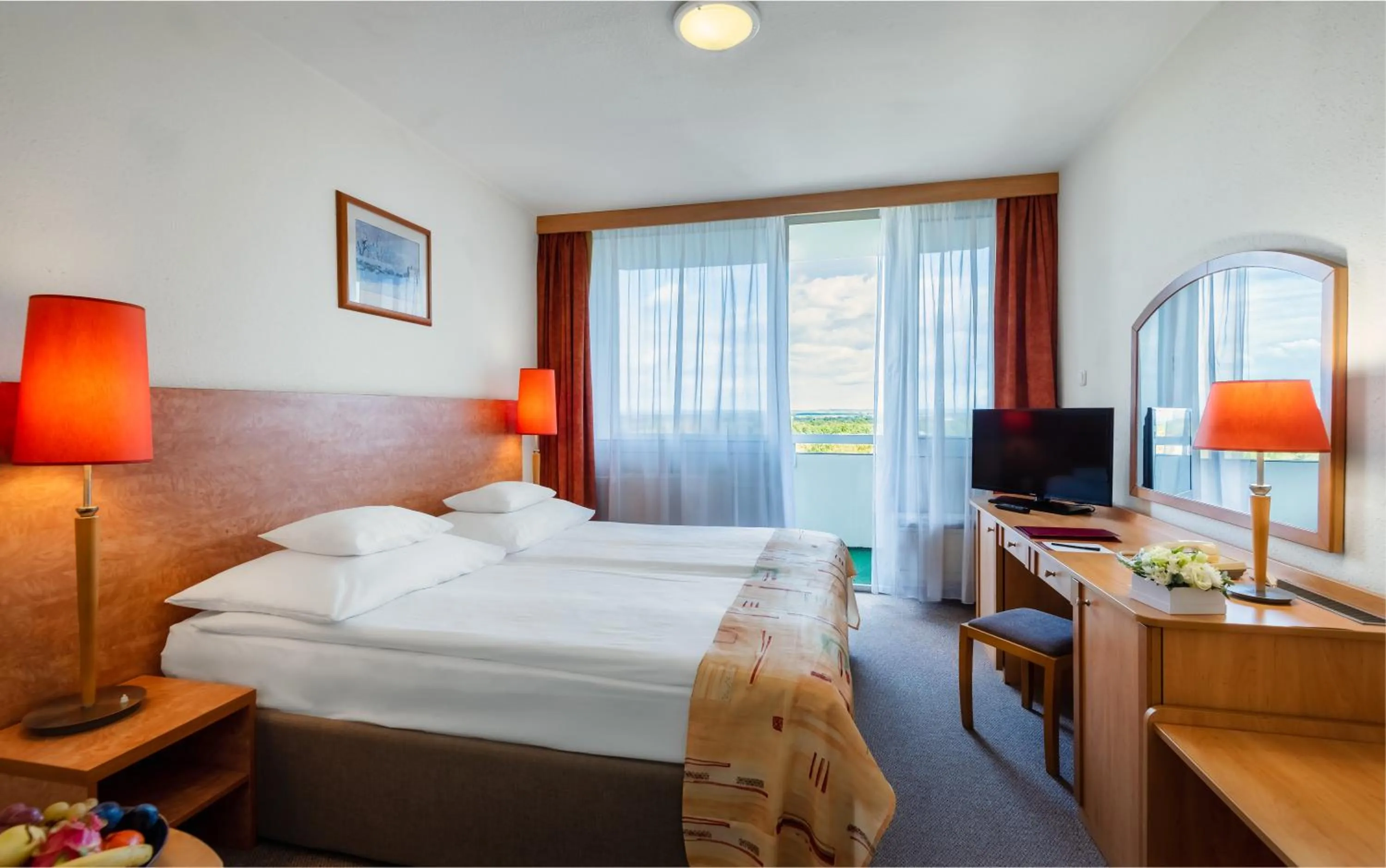 Bed in Hunguest Hotel Freya