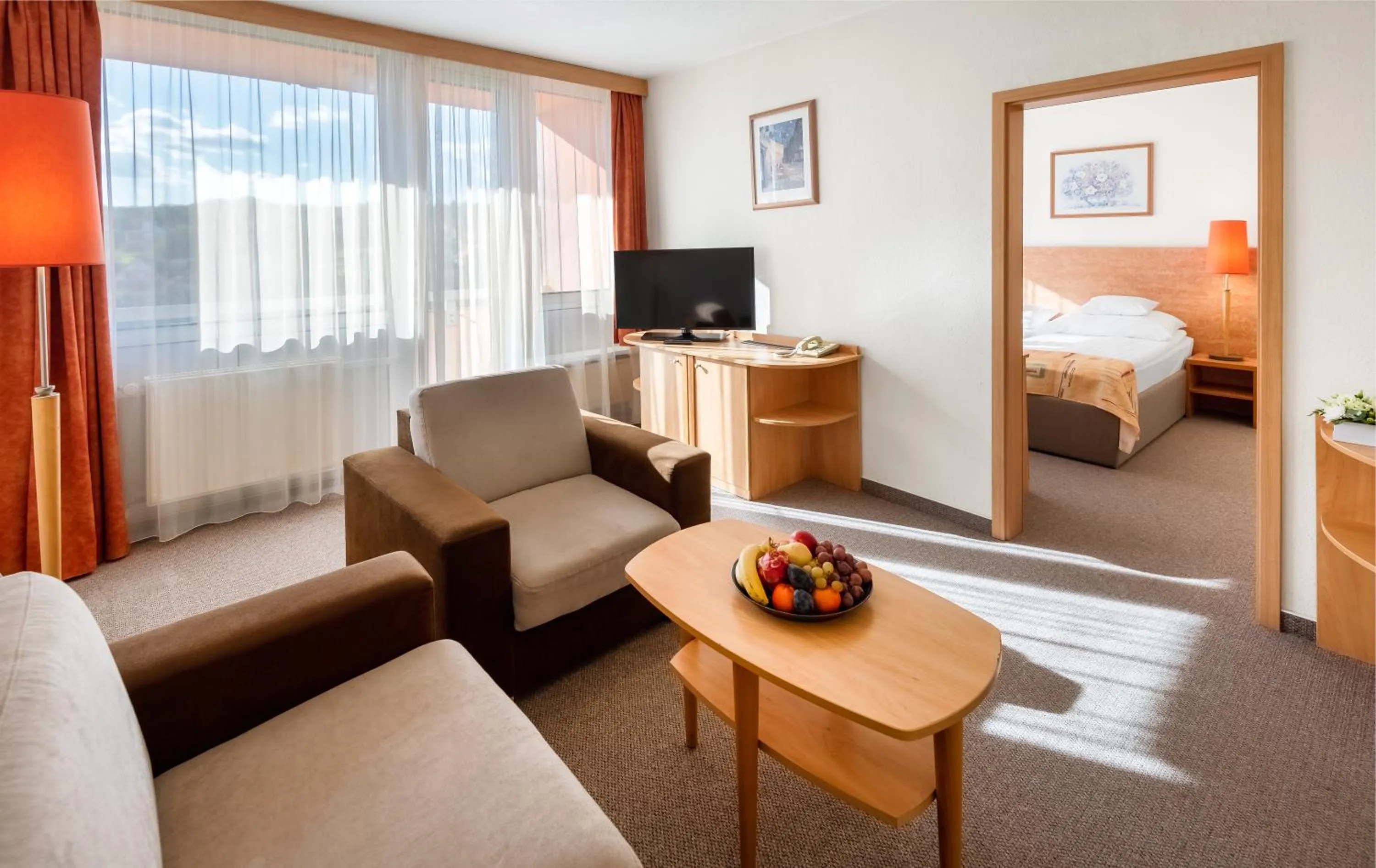 Bed in Hunguest Hotel Freya