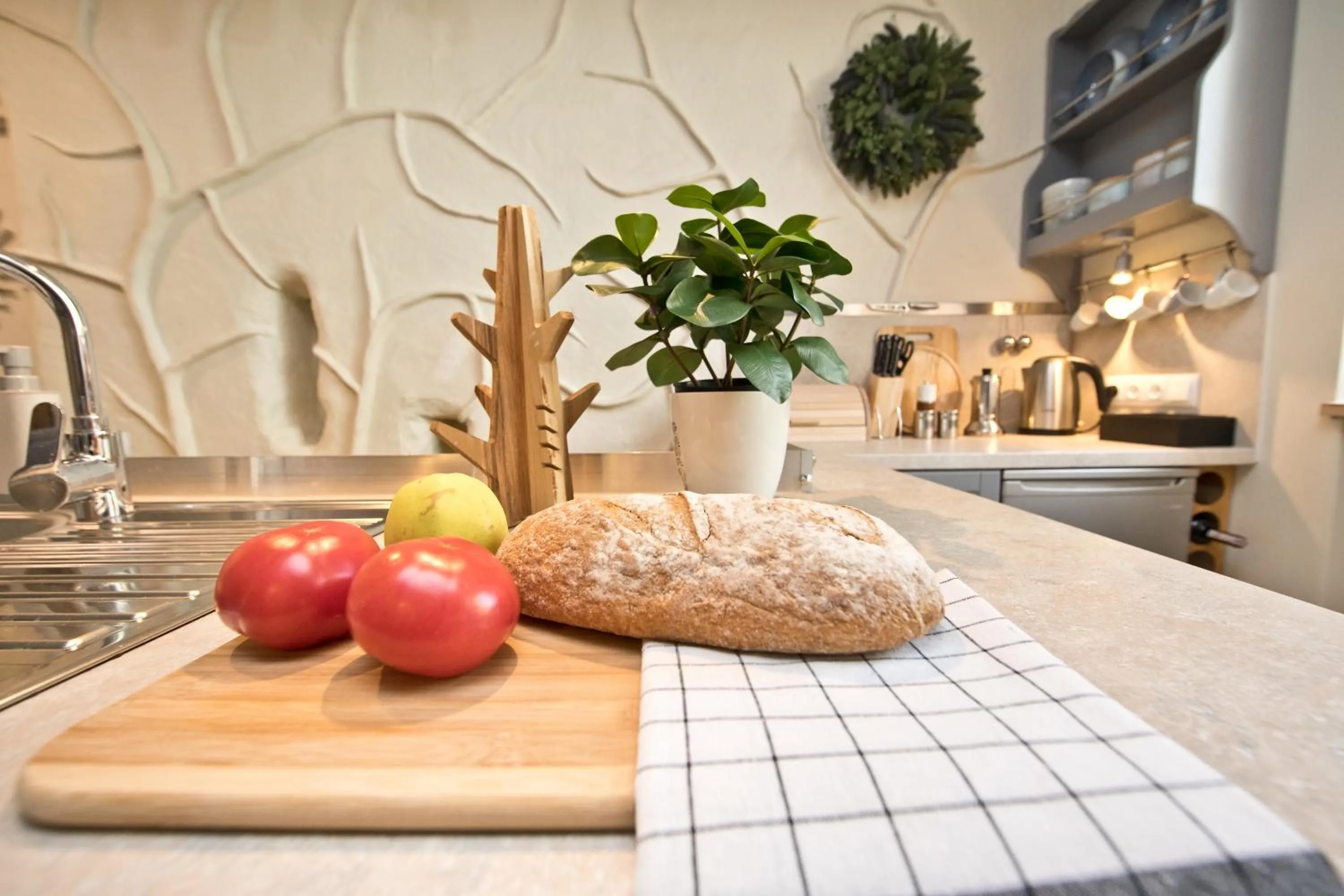 Kitchen or kitchenette in Apartament Nieoczywisty