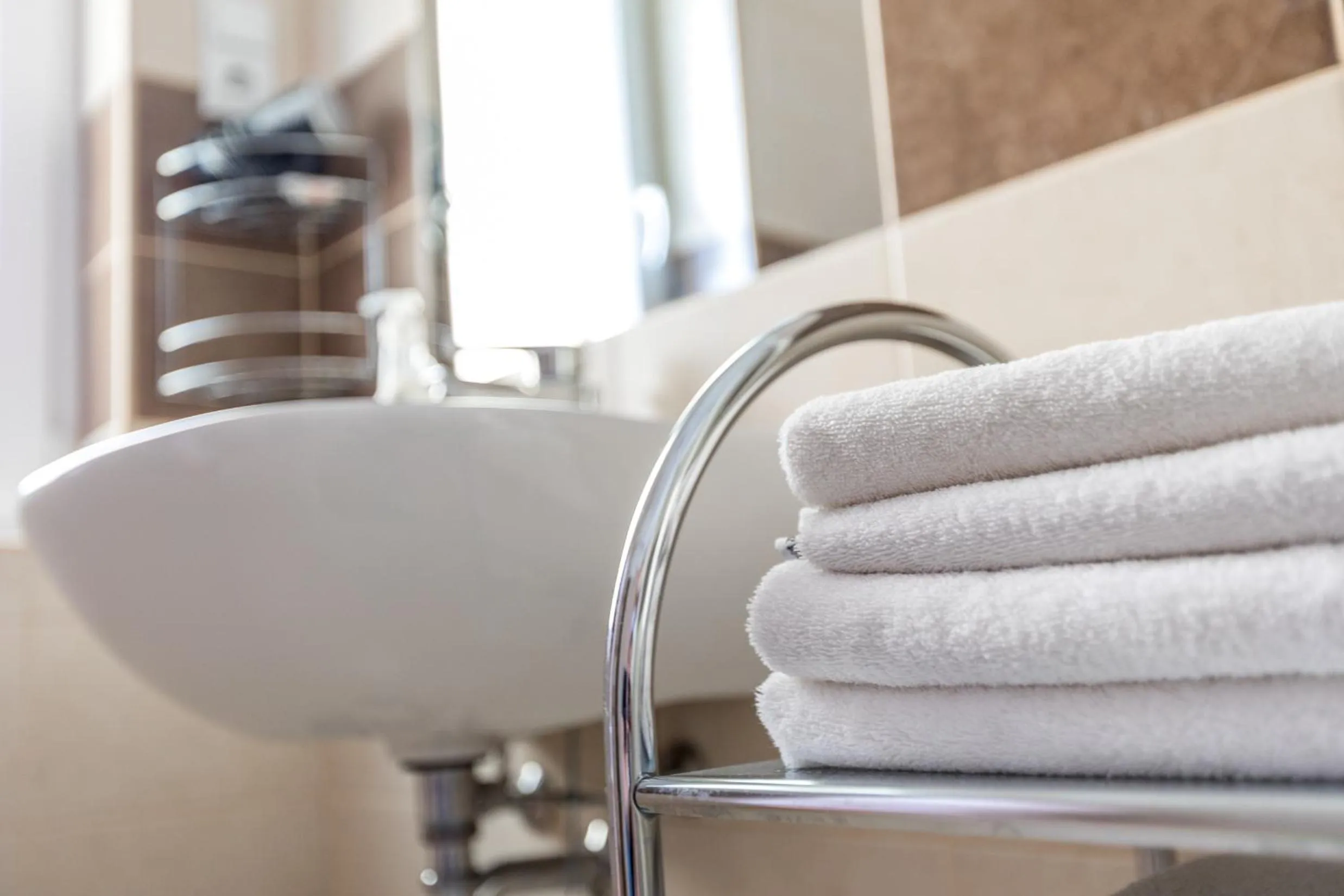Bathroom in Budapest Csaszar Hotel
