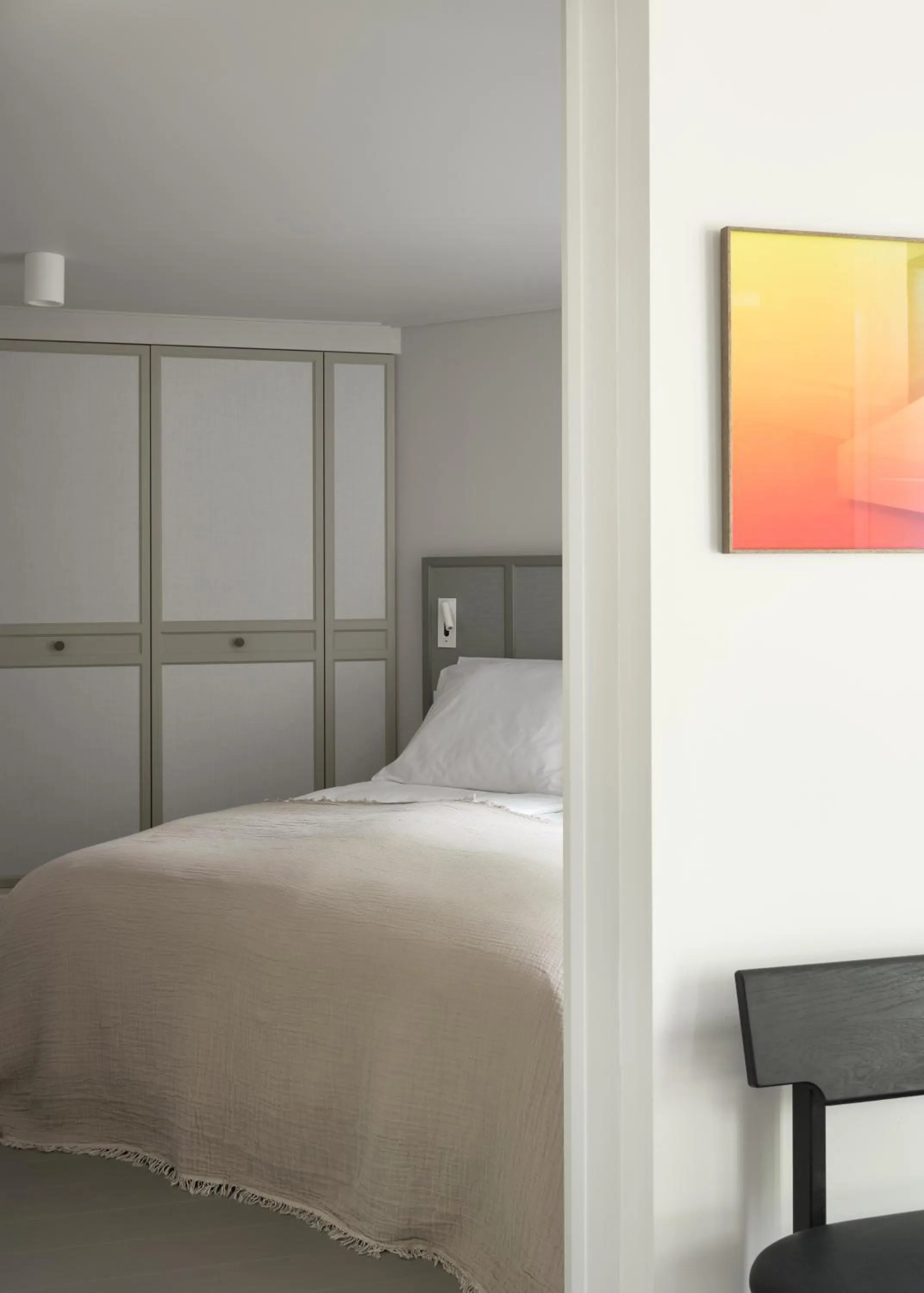 Bed in Boutique Hotel Benedict Noordwijk