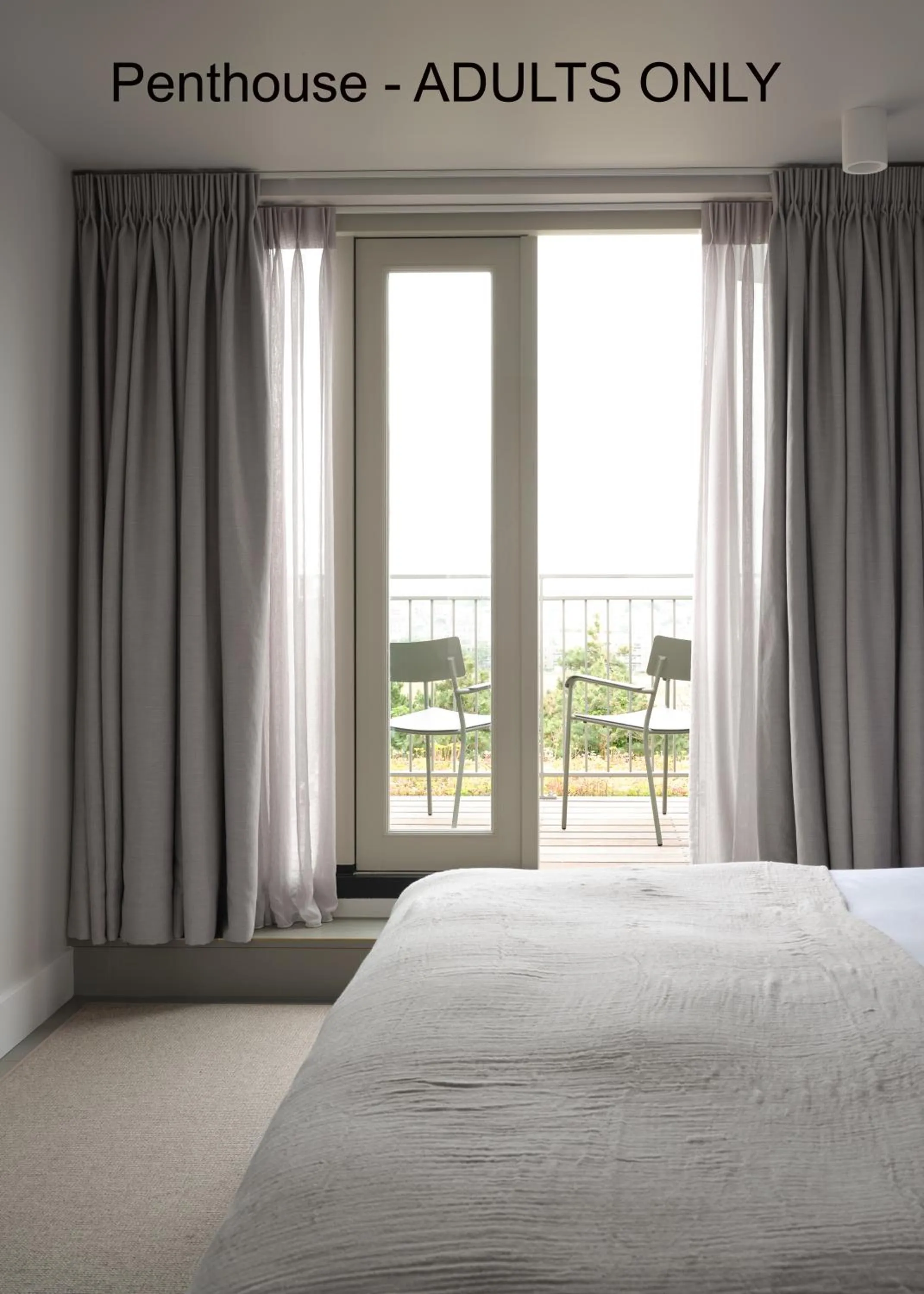 Bed in Boutique Hotel Benedict Noordwijk