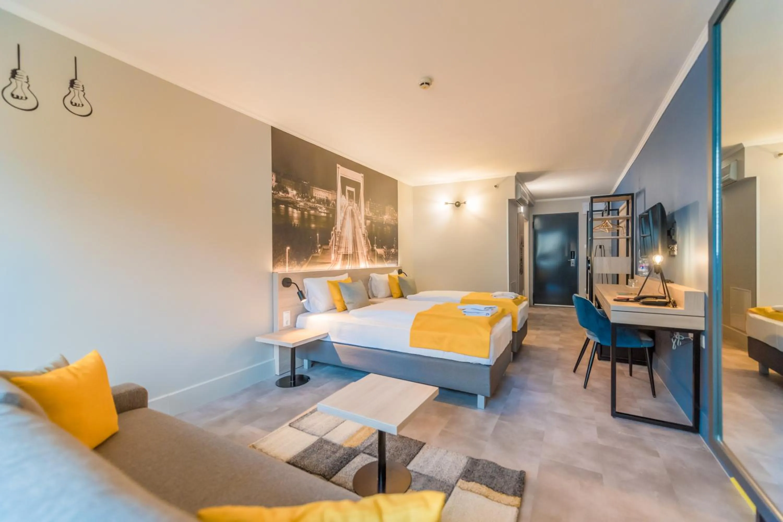 Bed in Impulso Fashion Hotel