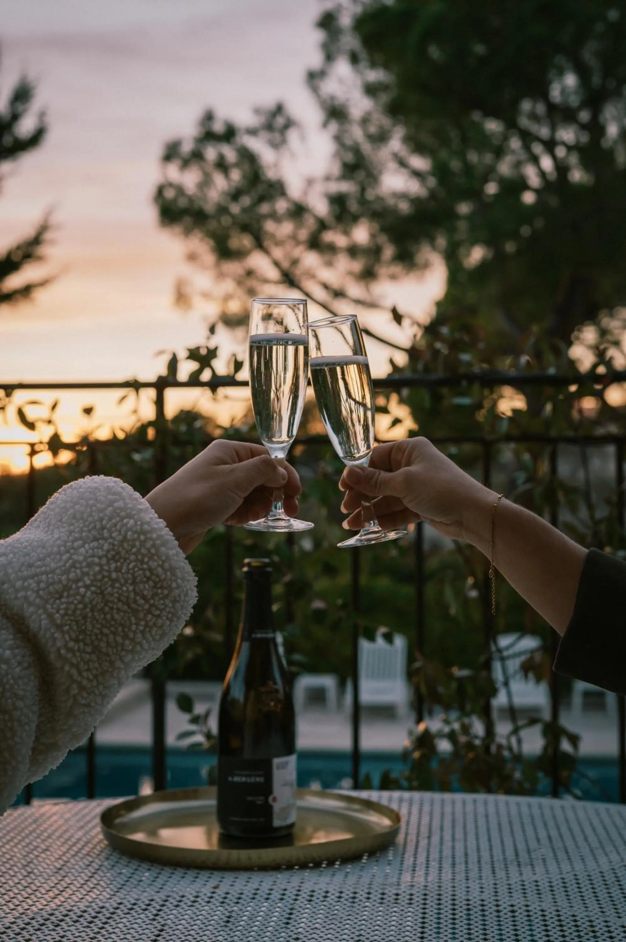 Patio in Auberge du Rédier - Logis Hôtels