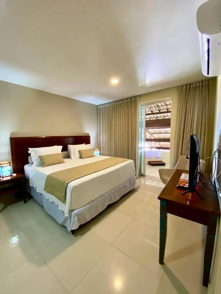 hair dresser, Bed in Sunset Beach Taíba Hotel