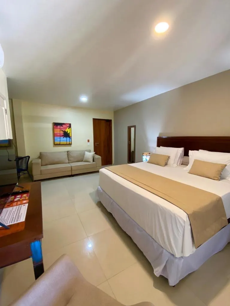 Bed in Sunset Beach Taíba Hotel