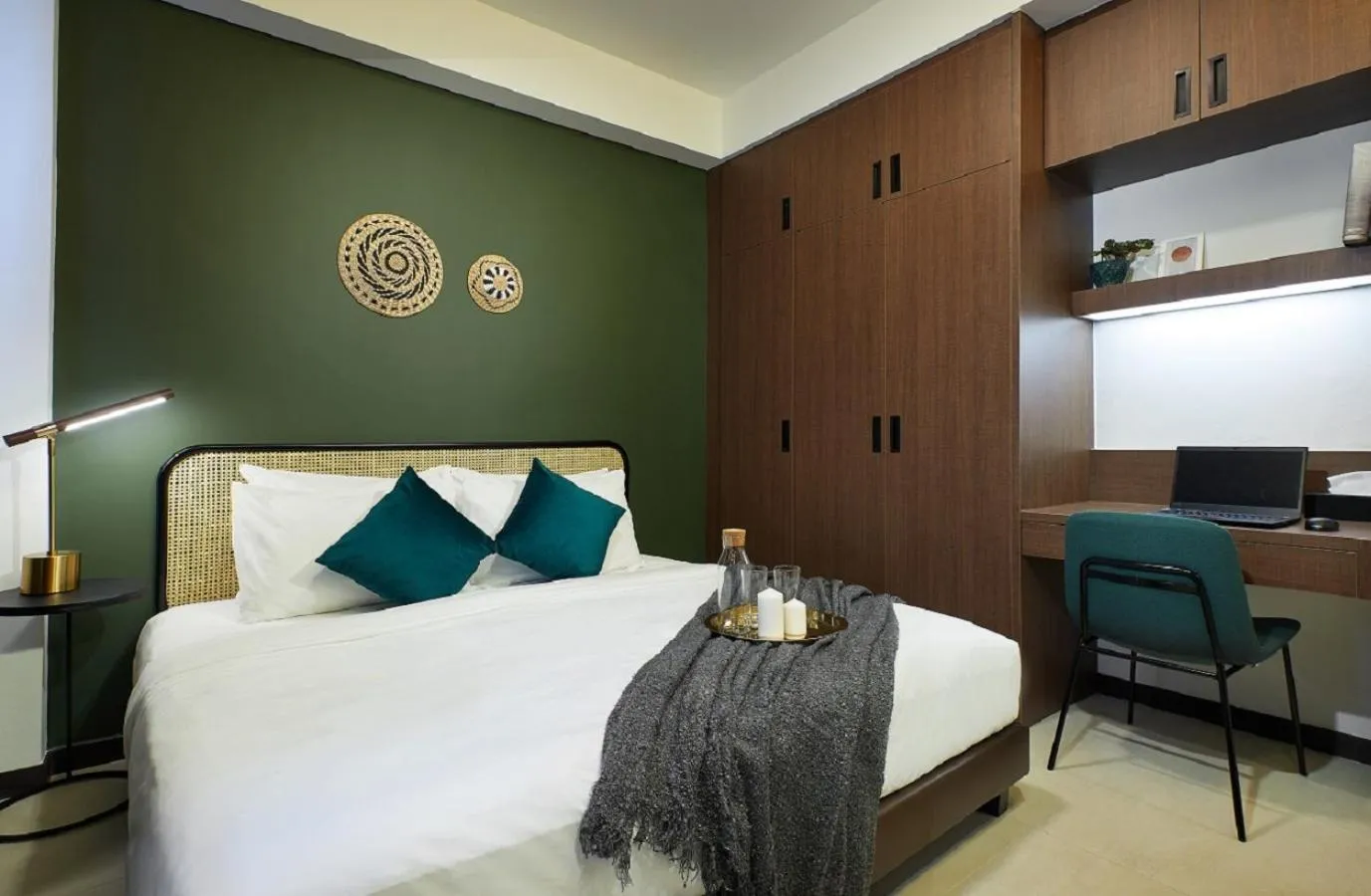 Bed in The Initial Residence