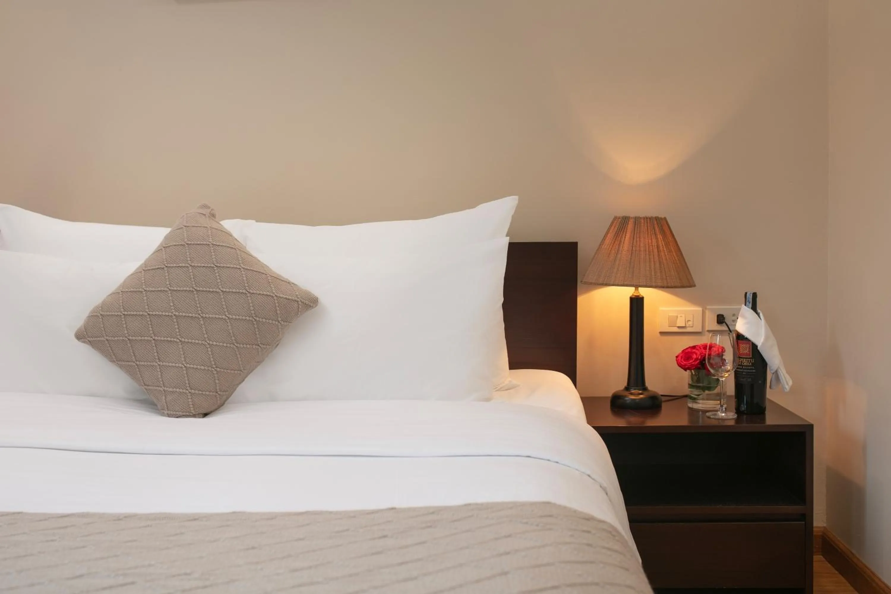 Bed in HB Serviced Apartment - 12 Trần Quý Kiên