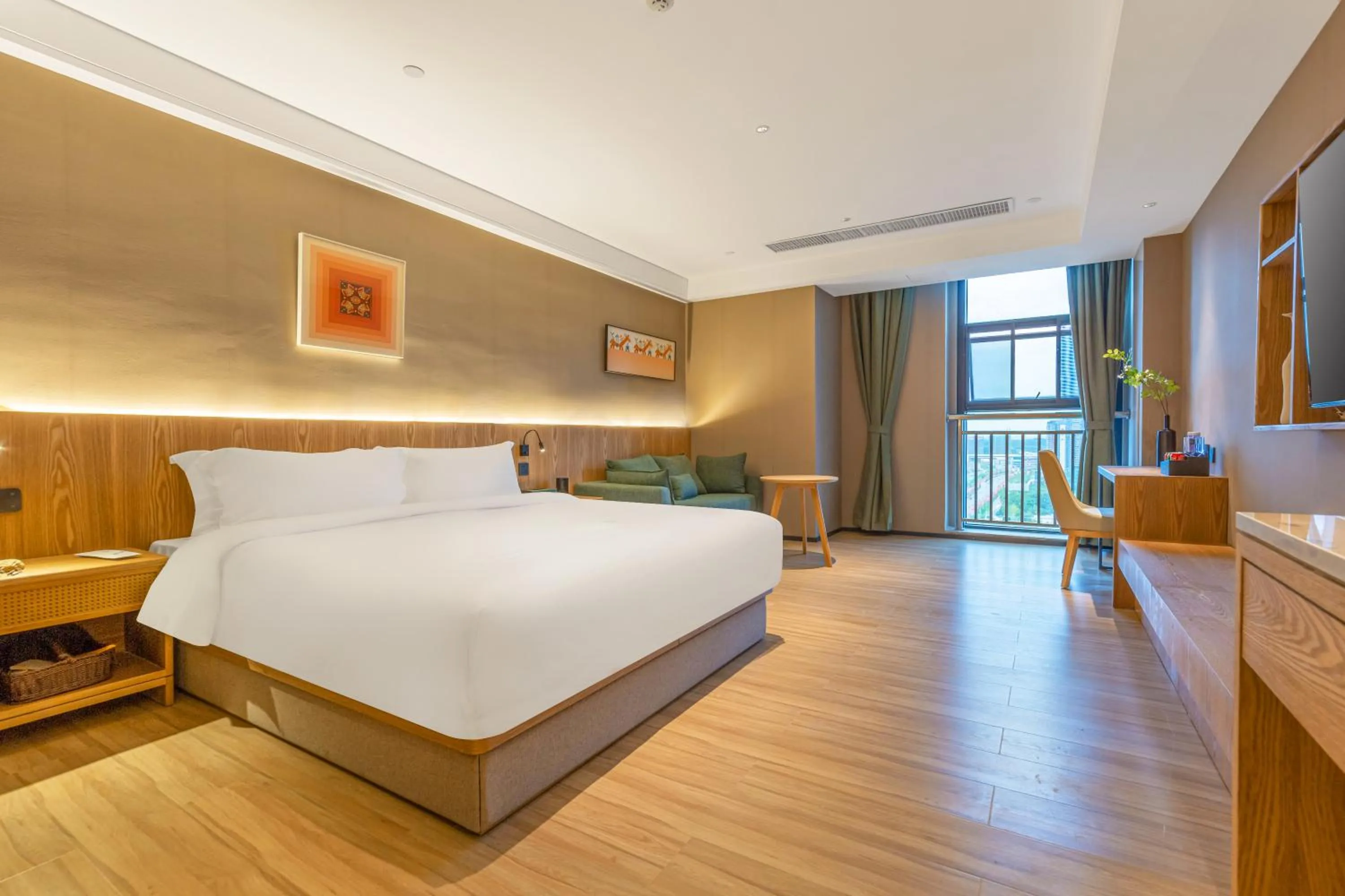 Photo of the whole room, Bed in TRUE Go hotel