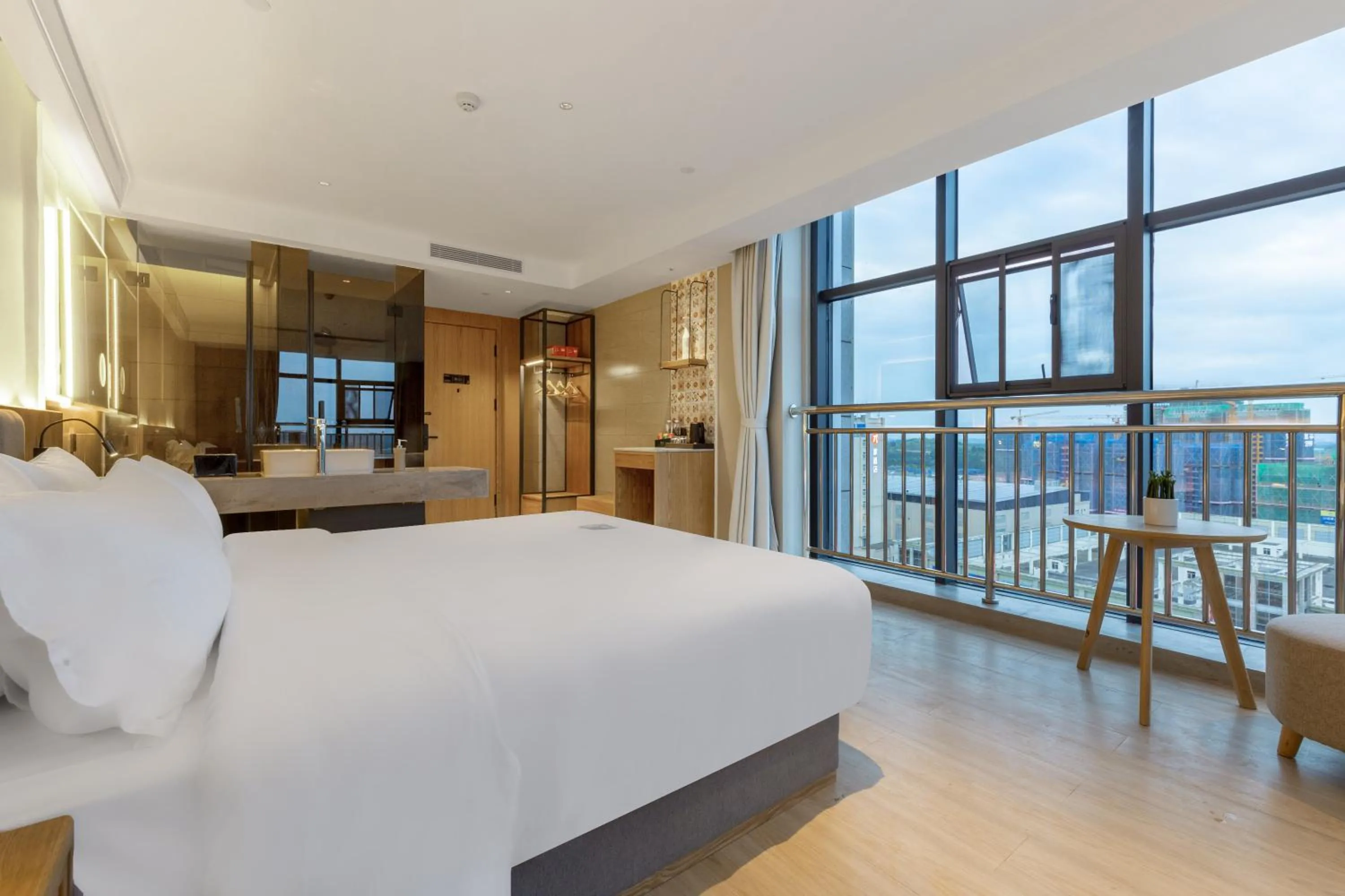 Photo of the whole room, Bed in TRUE Go hotel