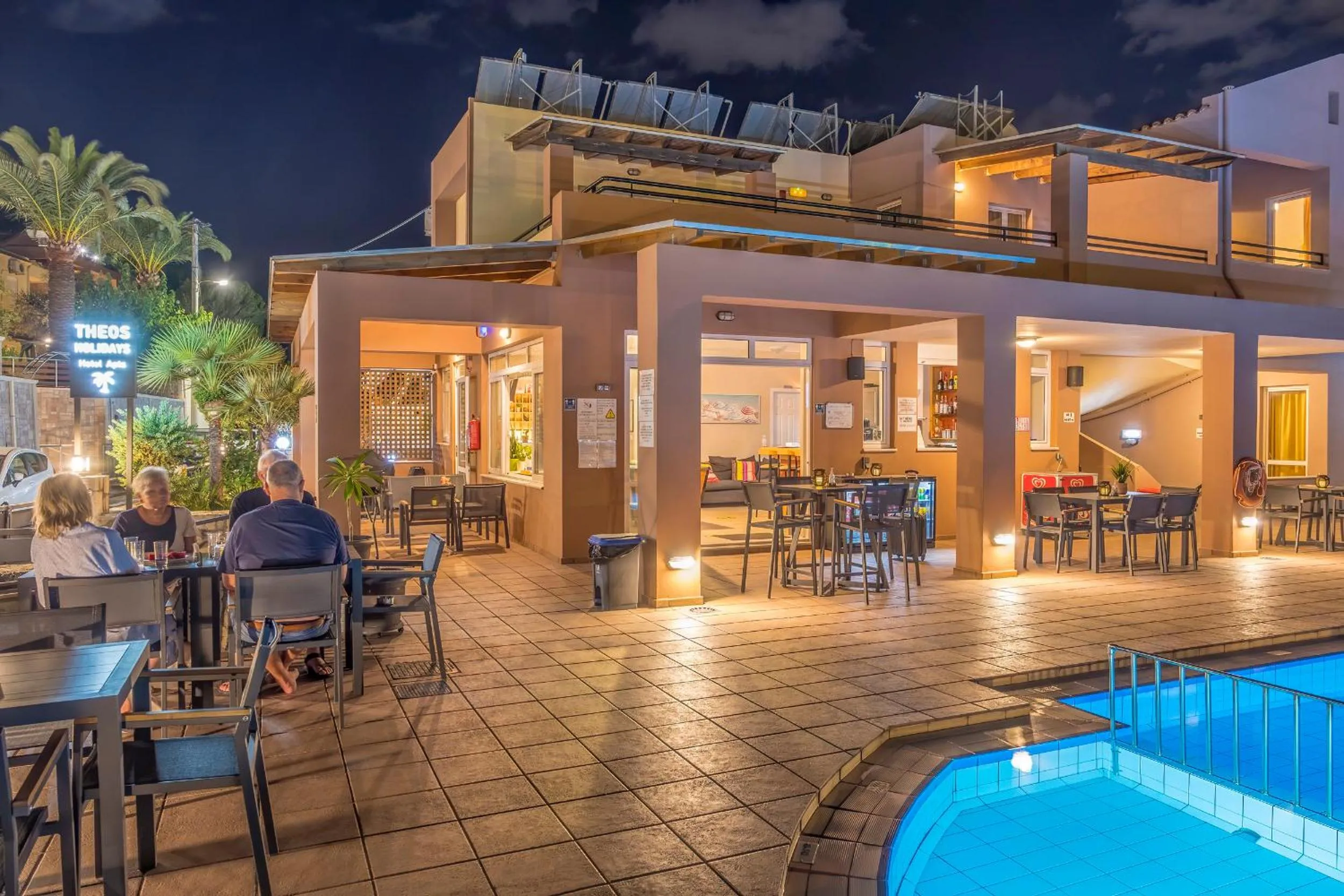 Property building in Theos Holidays Apartments