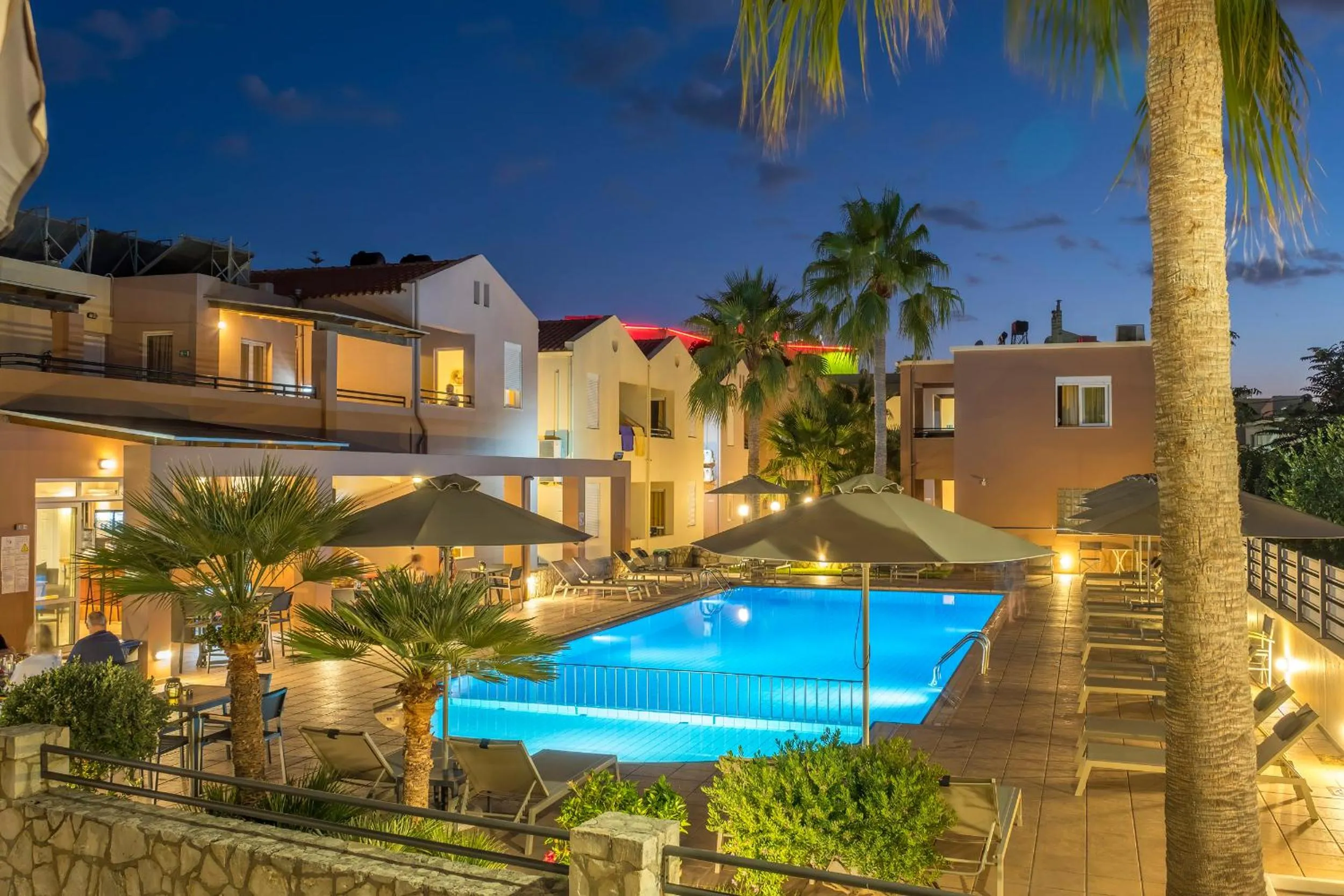 Property building in Theos Holidays Apartments