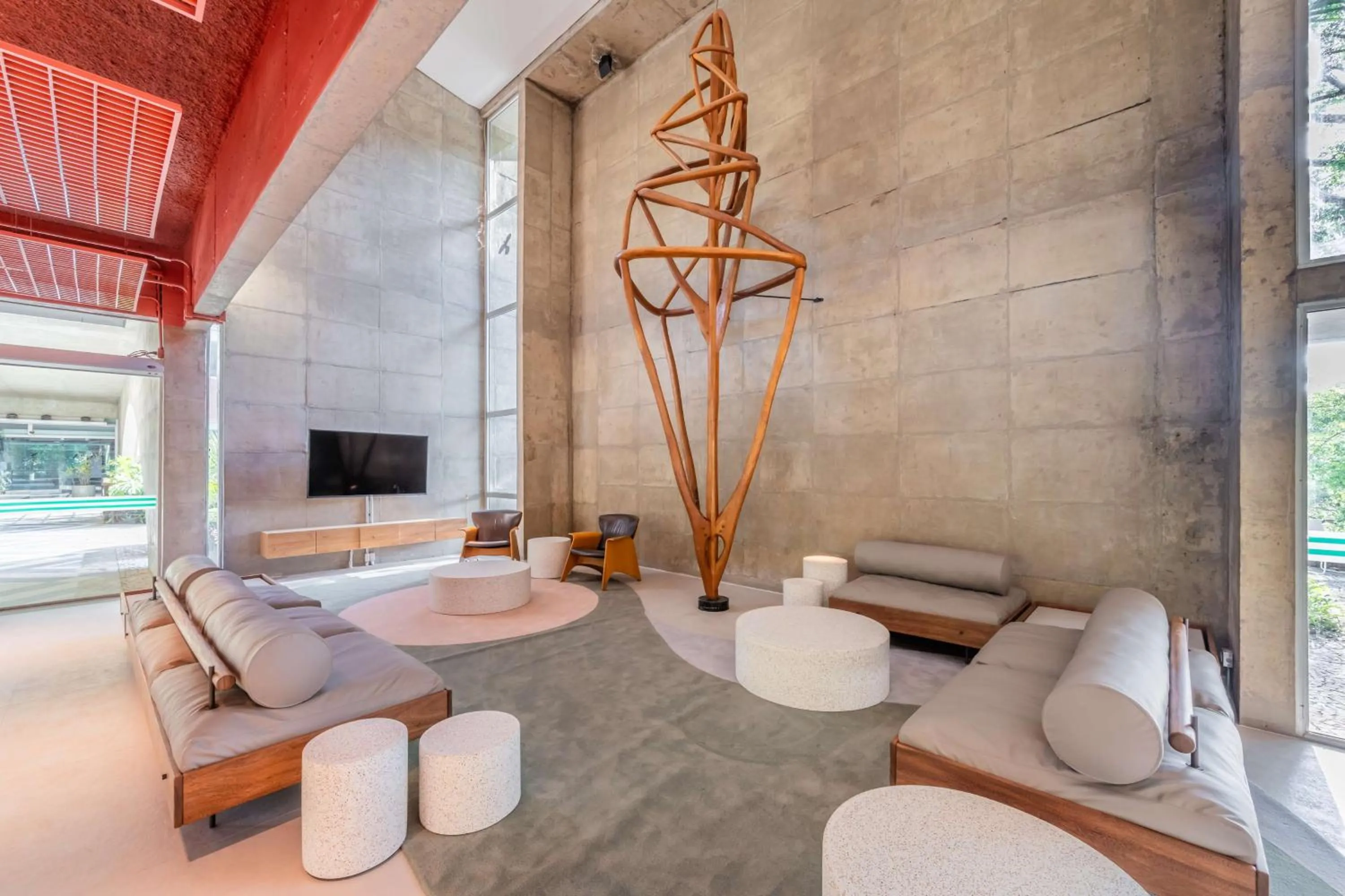 Lobby or reception in Almenat Embu Das Artes Sao Paulo, Tapestry Collection