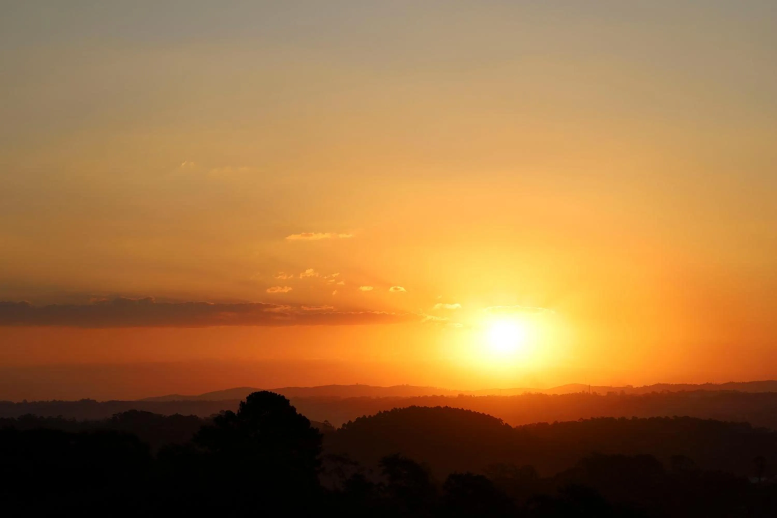 Sunset in Almenat Embu Das Artes Sao Paulo, Tapestry Collection