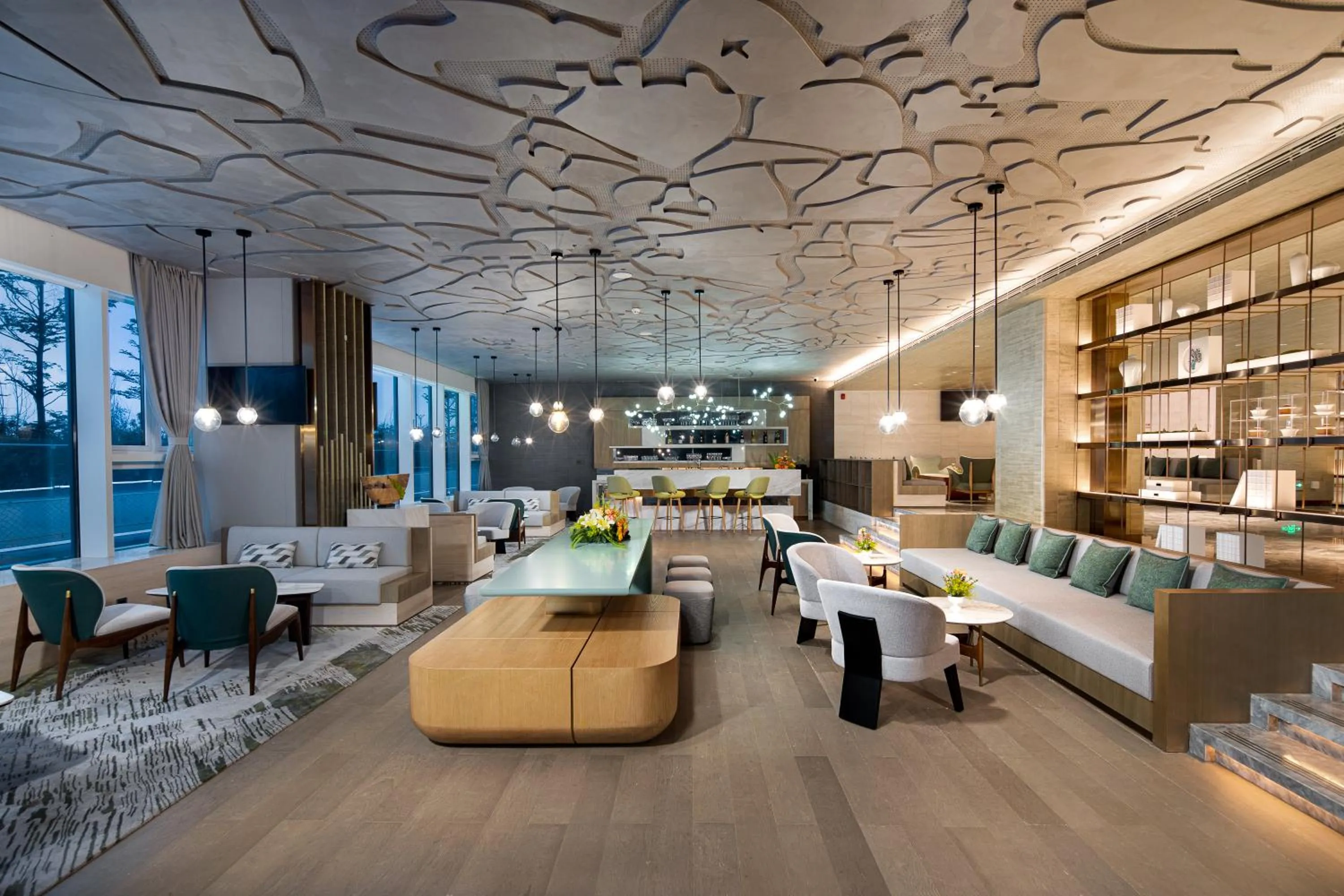 Lounge or bar in Wyndham Garden Jinjiang
