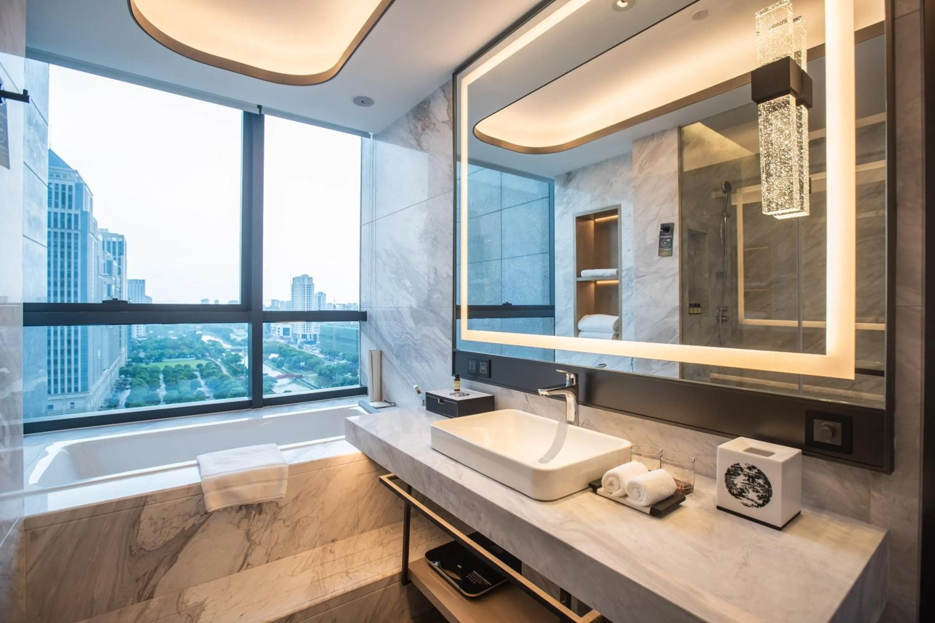 Photo of the whole room in Pullman Suzhou Zhonghui