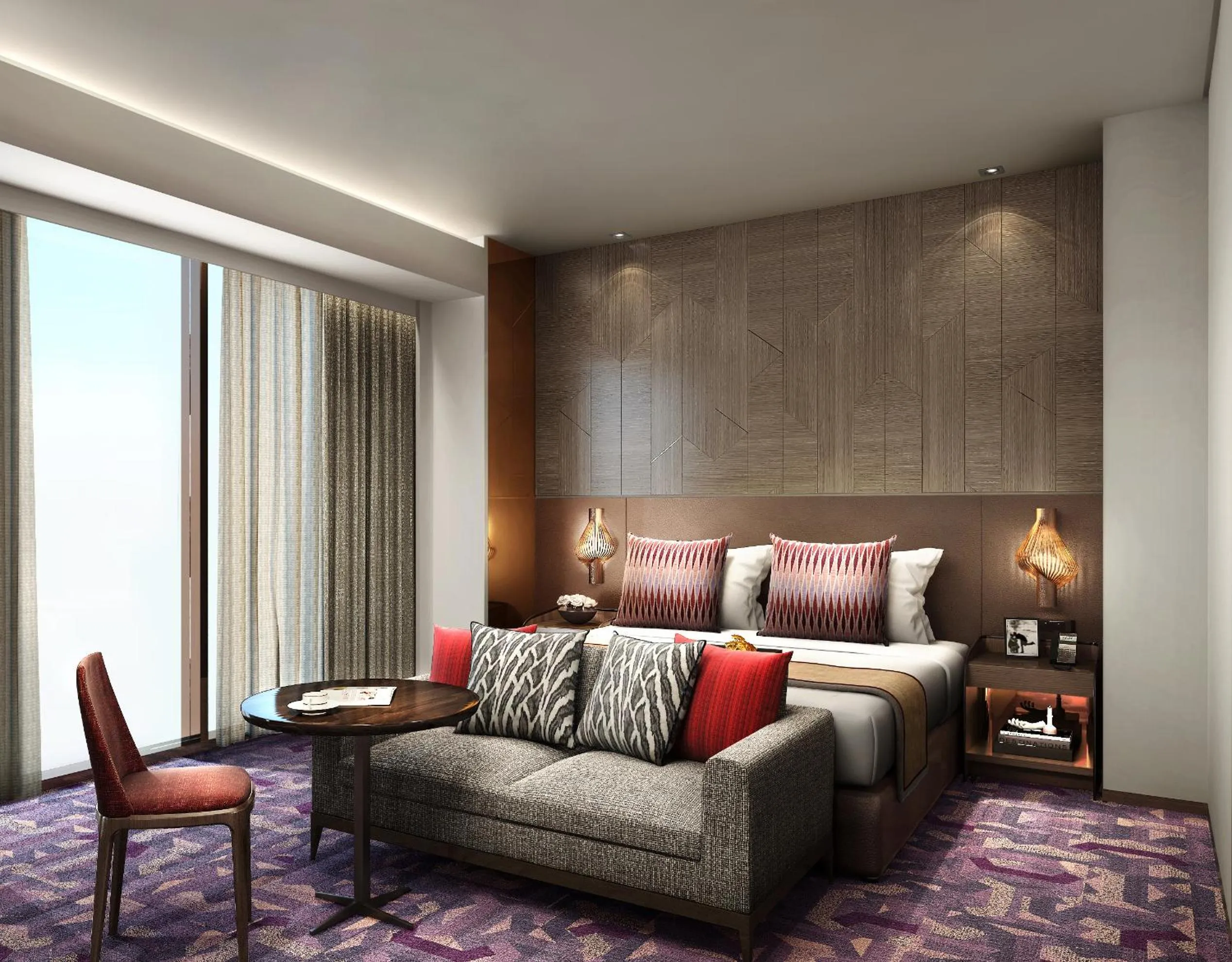 Bedroom in Somerset Central Salcedo Makati