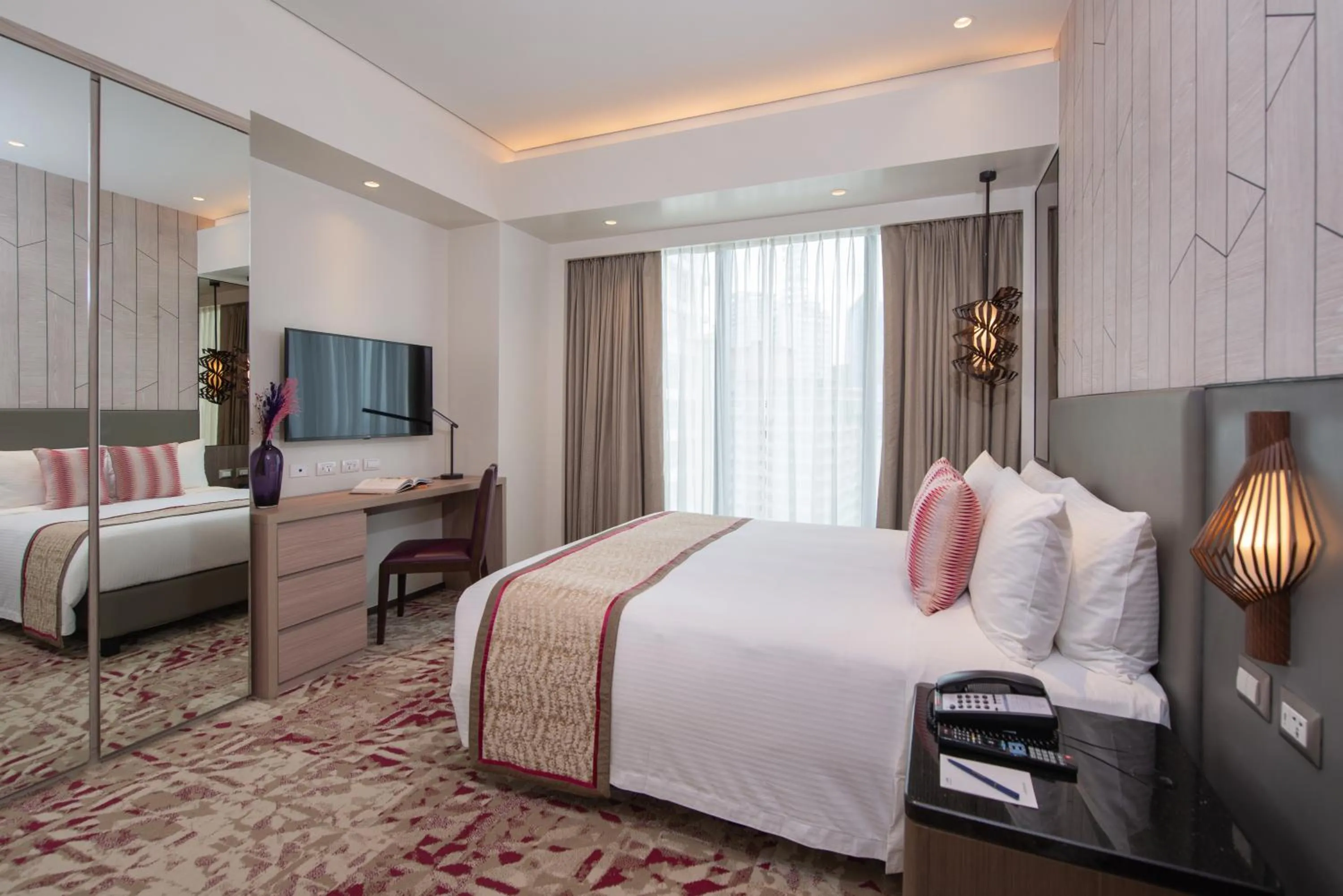 Bed in Somerset Central Salcedo Makati