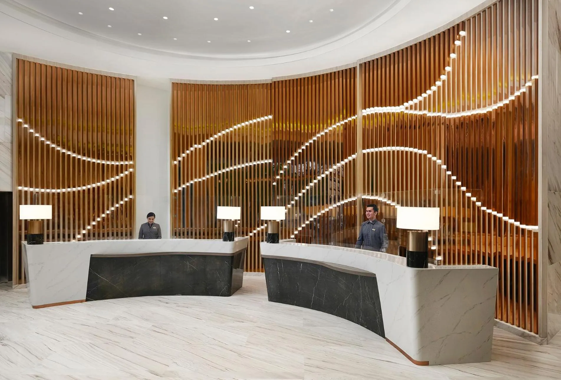 Lobby or reception in Somerset Central Salcedo Makati