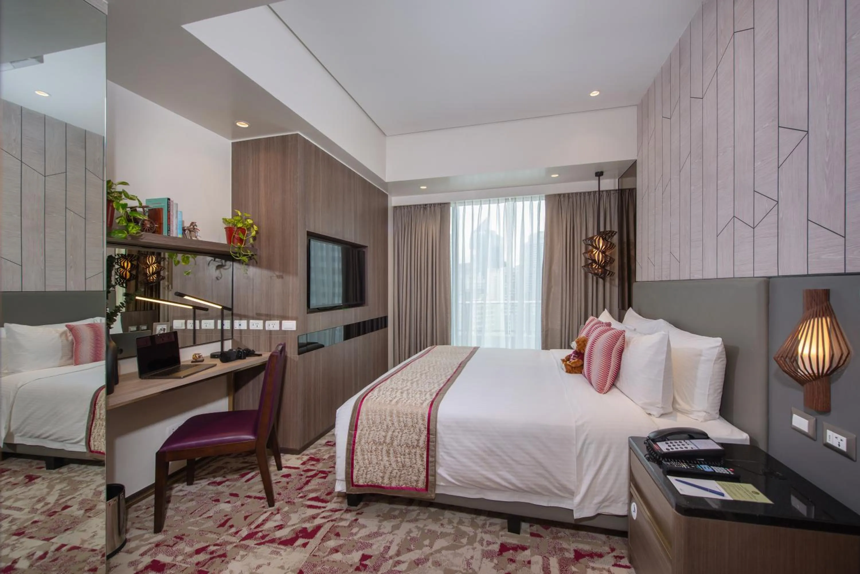 Bed in Somerset Central Salcedo Makati