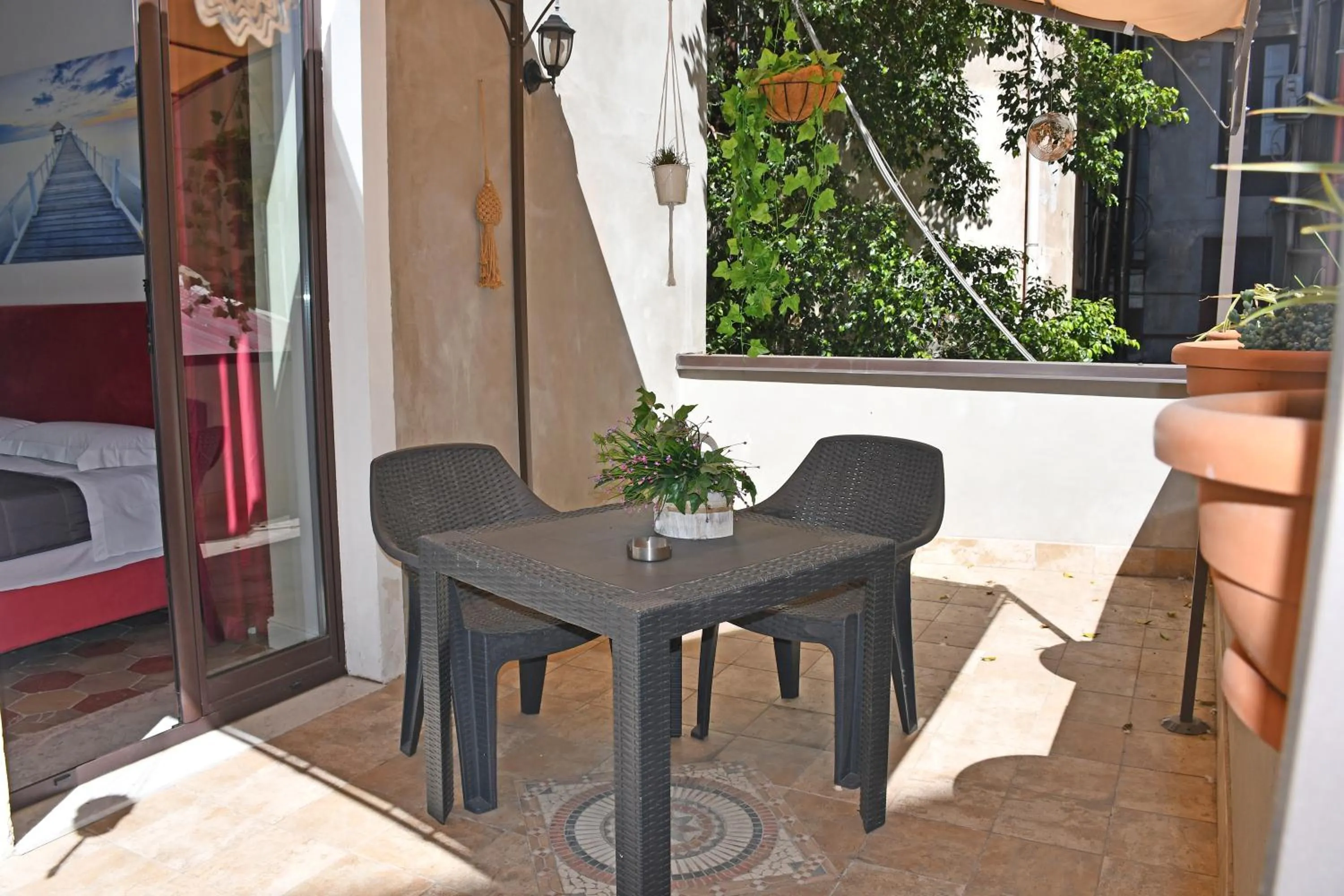 Balcony/Terrace in B&B Romeo Luxury Rooms