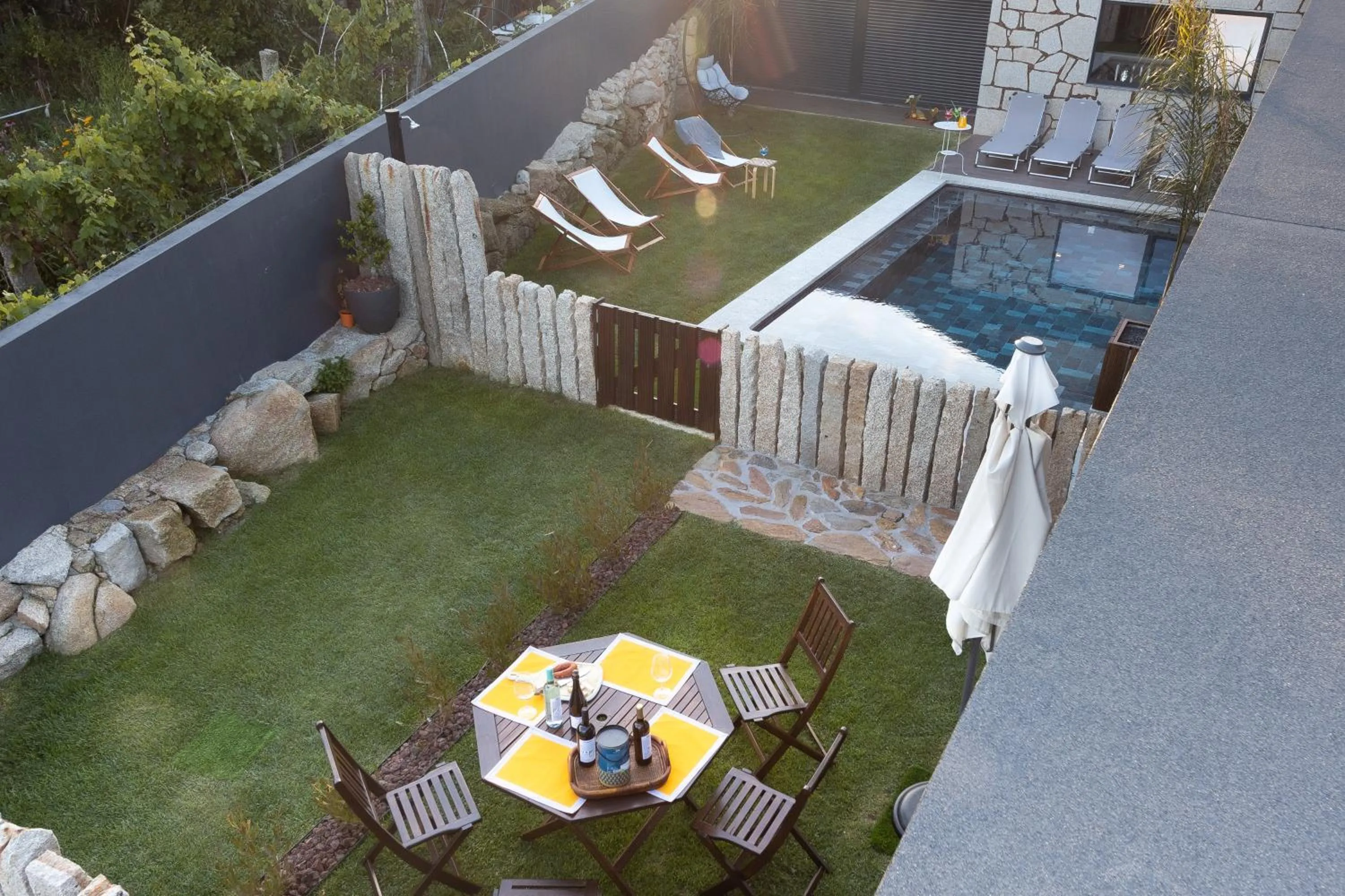 Garden in Abraços dos Avós - Casas de aldeia