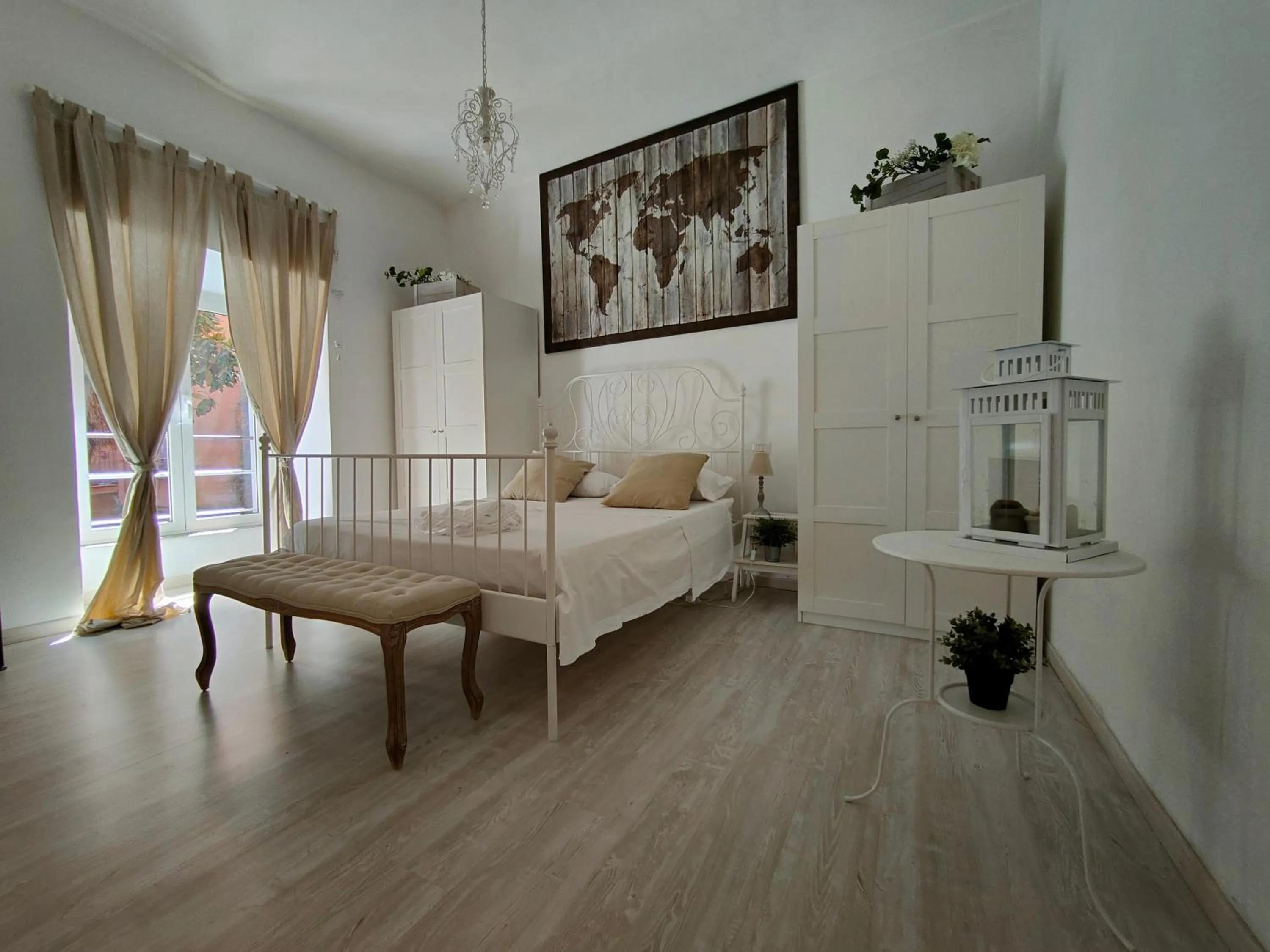 Bed in Vatican Maya Home