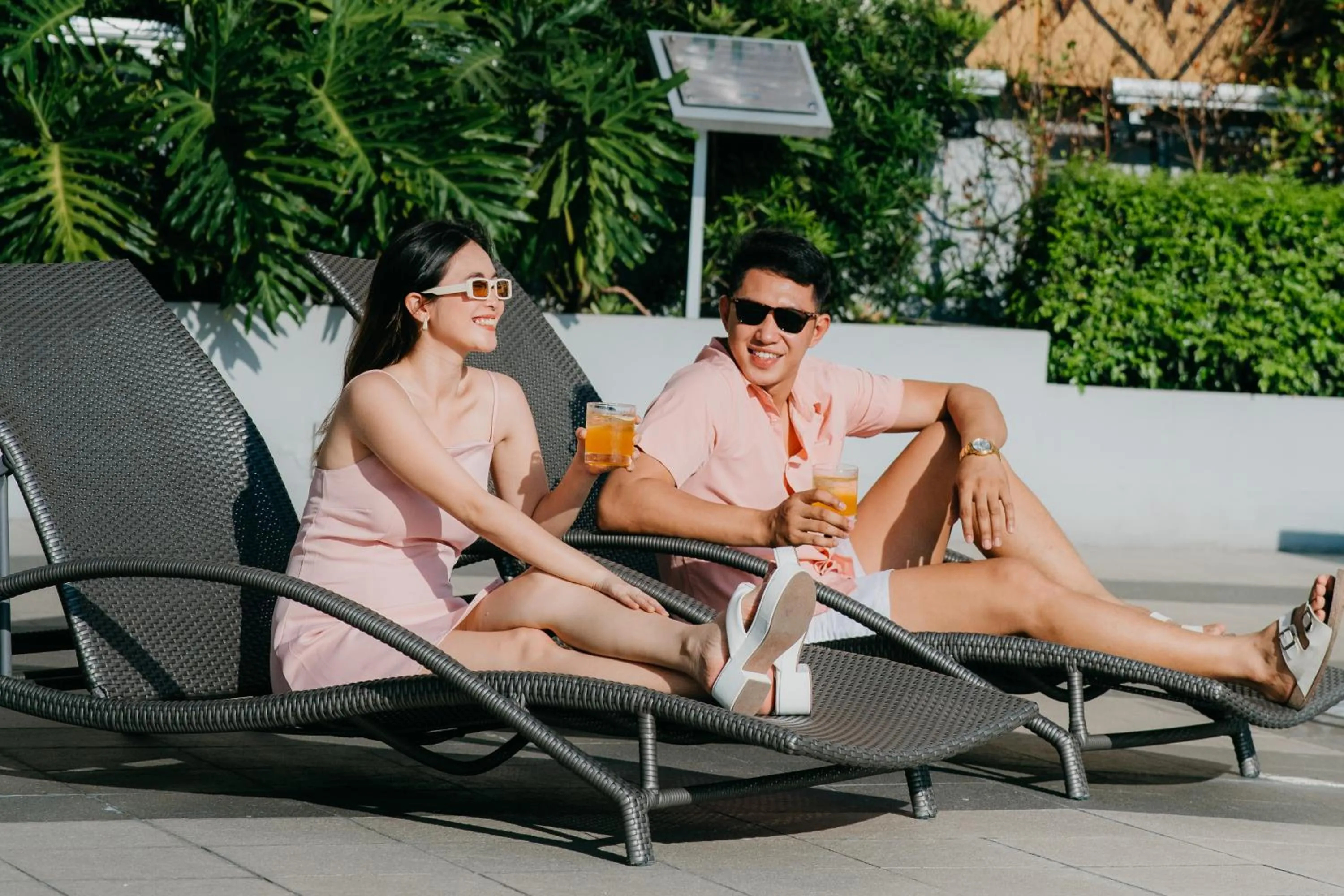 Pool view in Park Inn By Radisson Bacolod