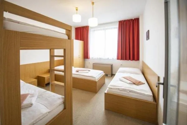 Bed in Hotel Berounka