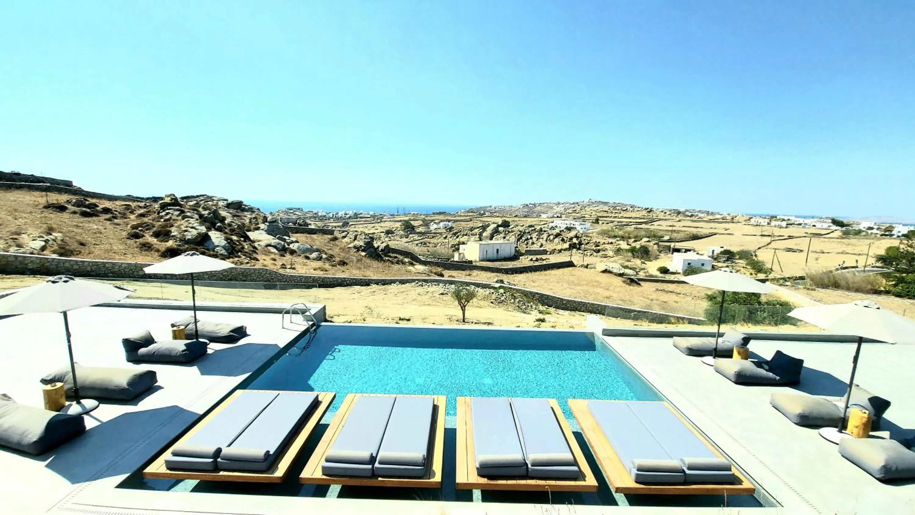 View (from property/room) in Privilege houses Mykonos
