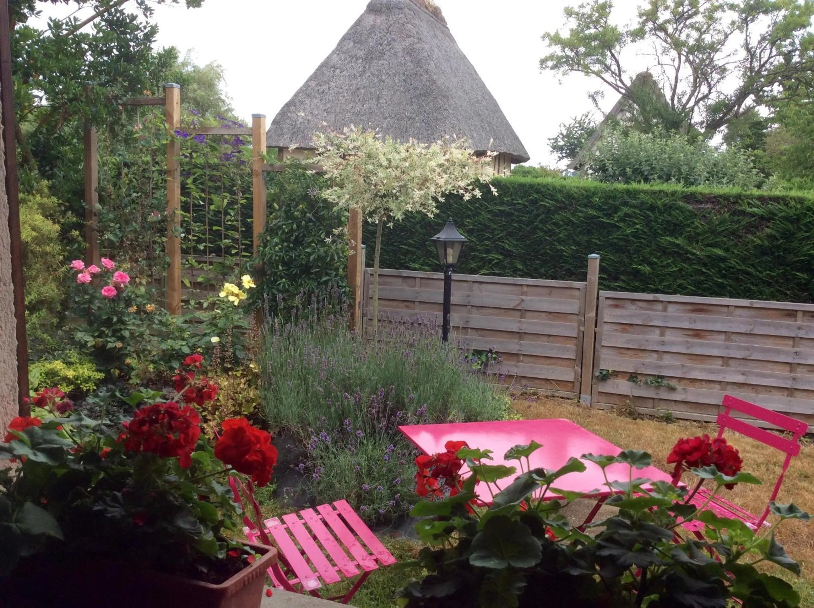 Garden in Chambres tout confort du Tilleul