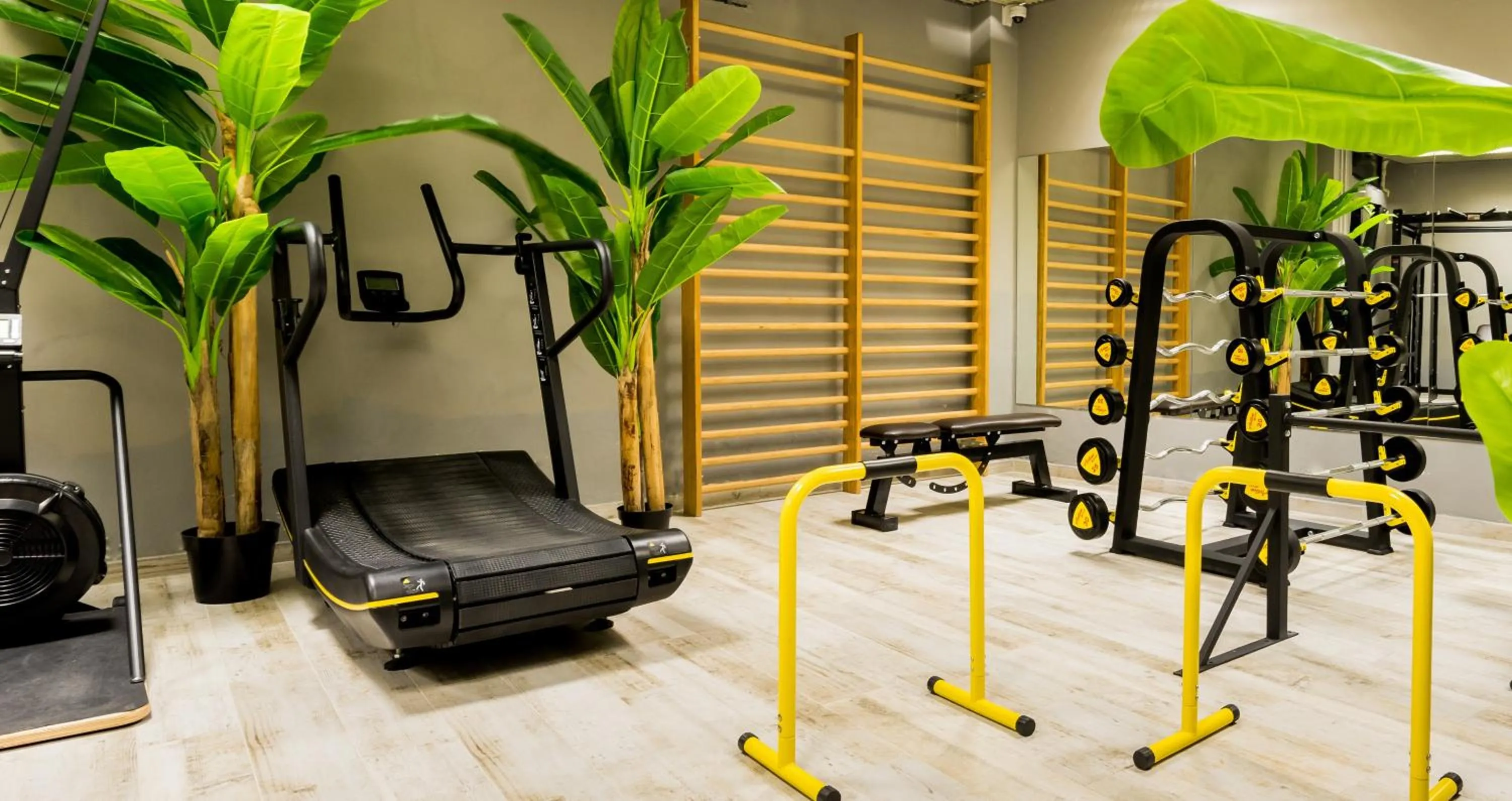 Fitness centre/facilities in Mövenpick Hotel Lalez Durres