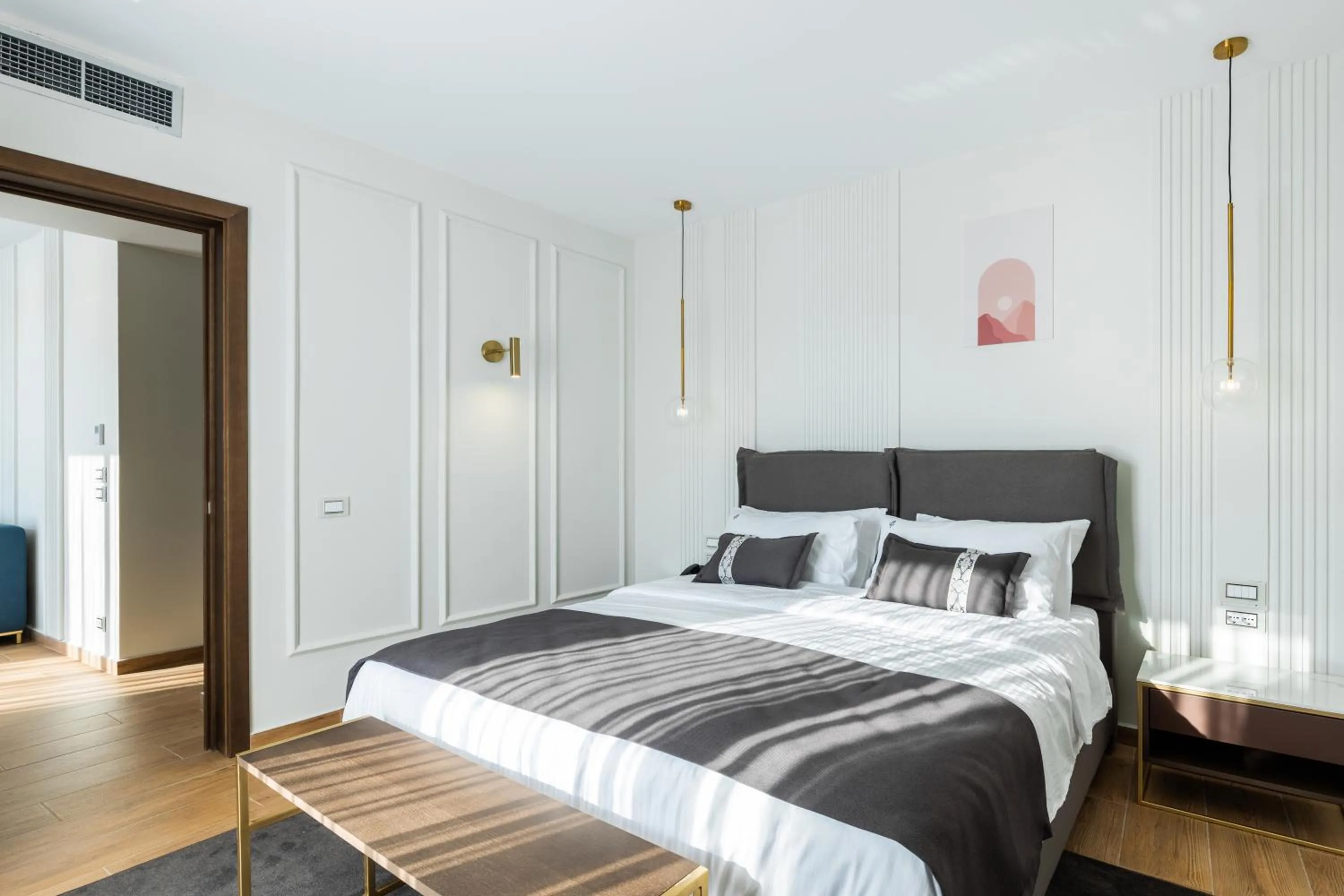 Bed in Mövenpick Hotel Lalez Durres