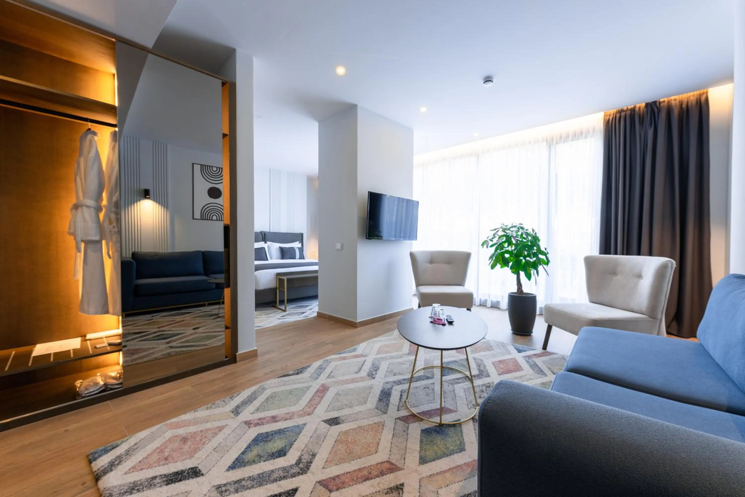 Living room in Mövenpick Hotel Lalez Durres