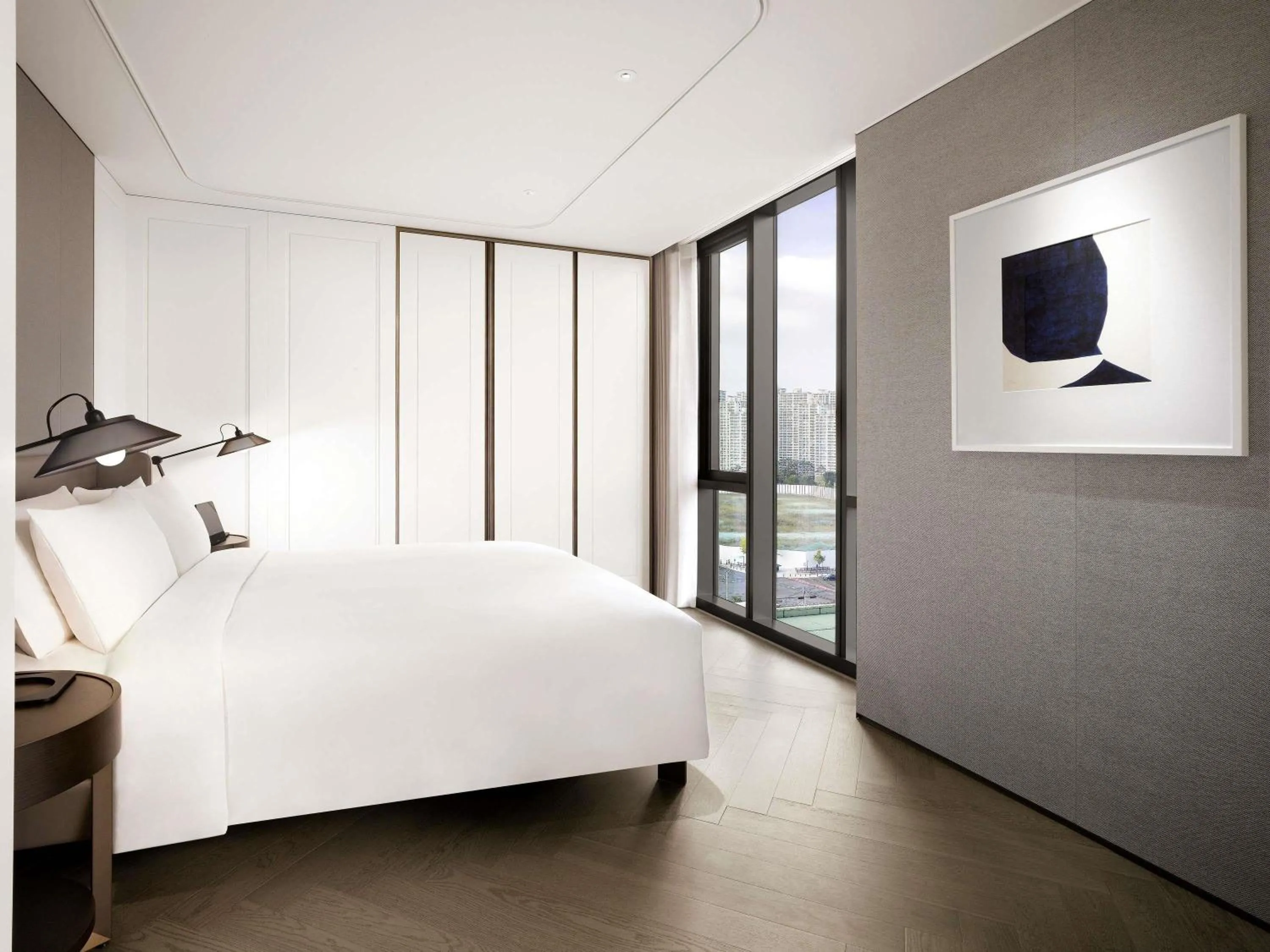 Bedroom, Bed in Sofitel Ambassador Seoul Hotel & Serviced Residences