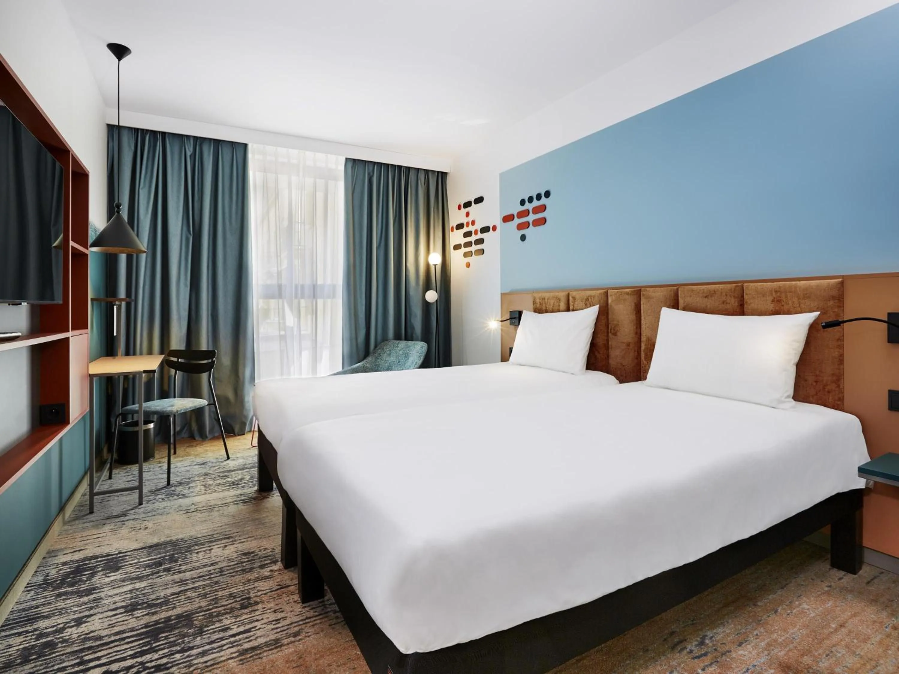 Bedroom, Bed in ibis Styles Kraków Centrum