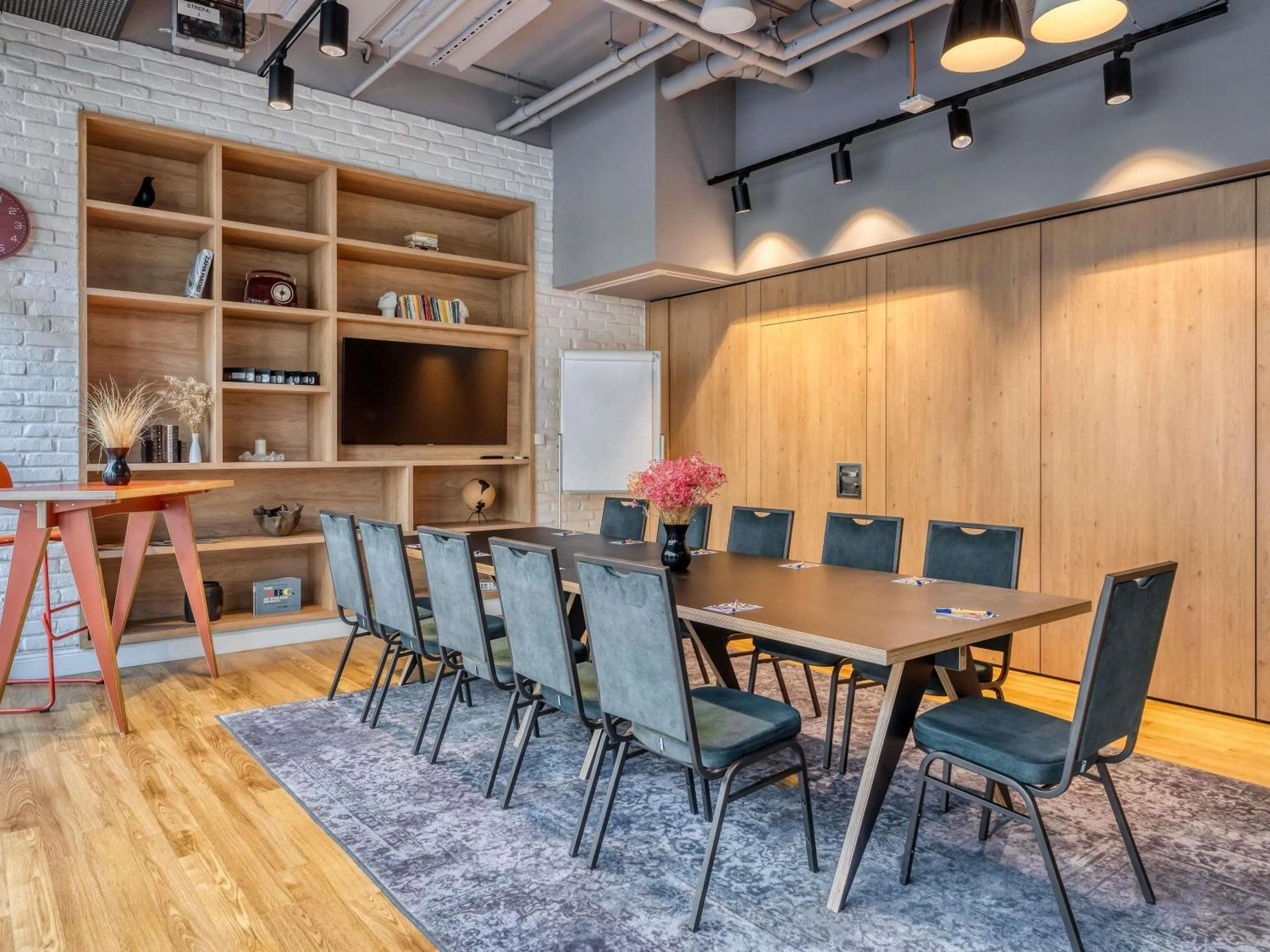 Meeting/conference room in ibis Styles Kraków Centrum