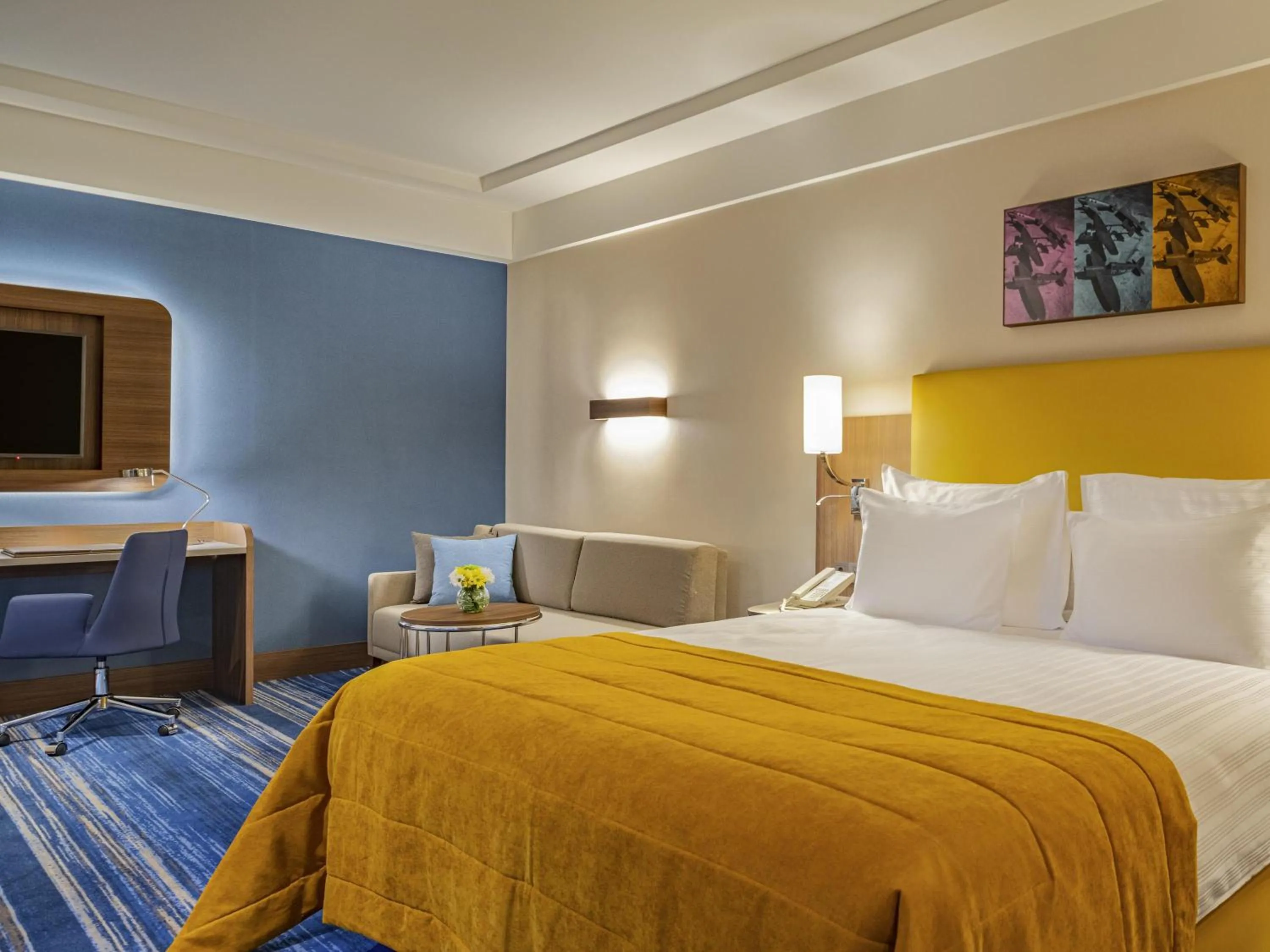 Bedroom, Bed in Mövenpick Hotel Istanbul Asia Airport